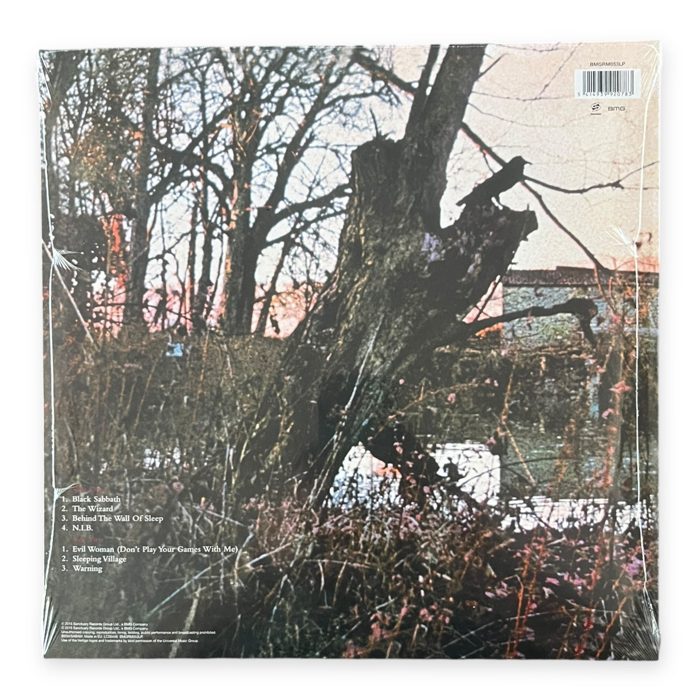 BLACK SABBATH - Black Sabbath (Self Titled) - 180gm REISSUE - LP VINYL - BRAND NEW