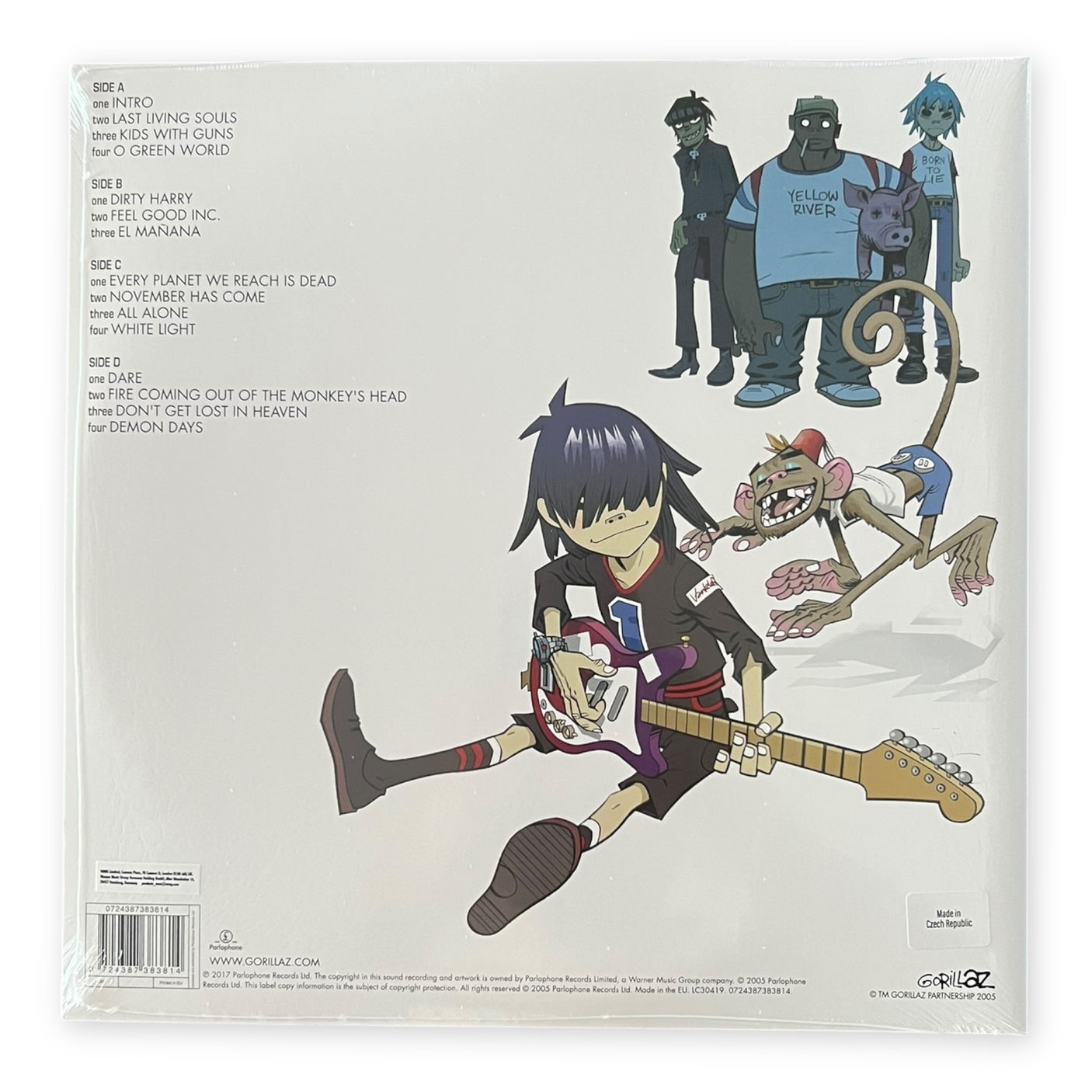 GORILLAZ - Demon Days - REISSUE - LP VINYL - BRAND NEW