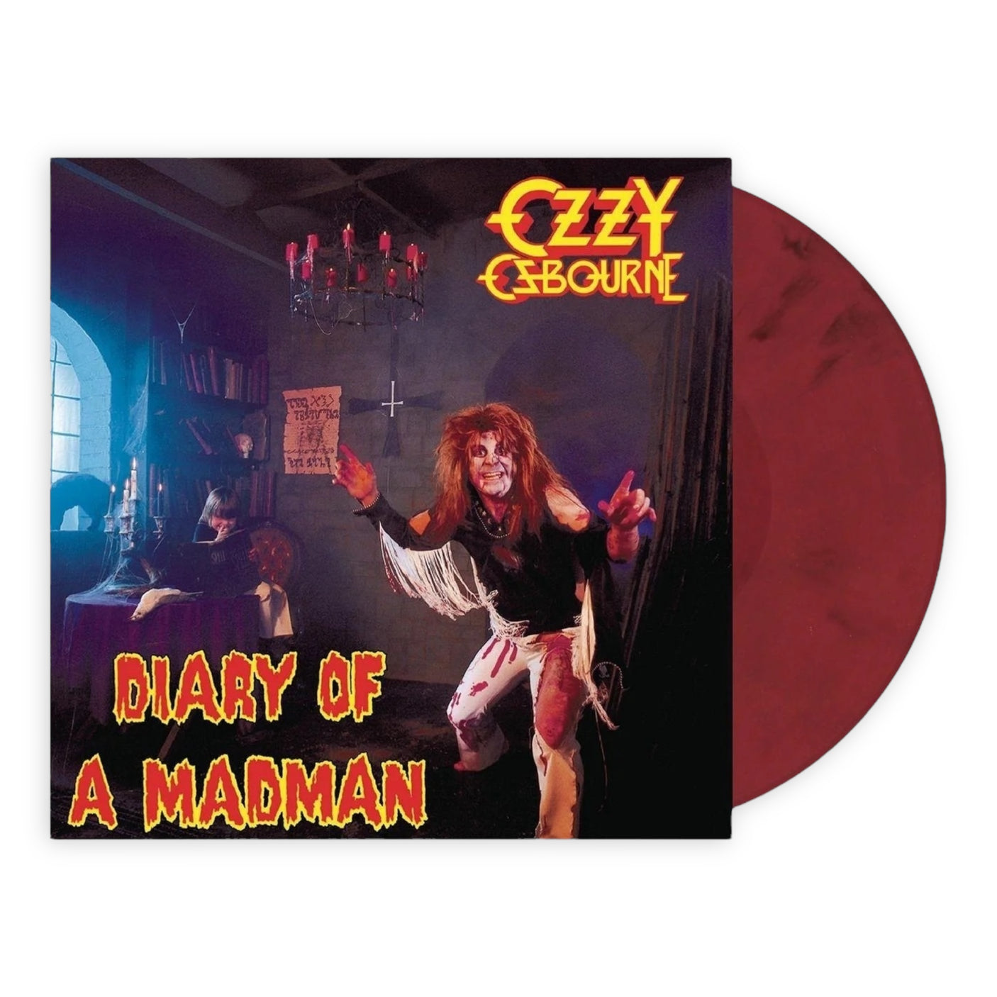 OZZY OSBOURNE - Diary Of A Madman - 40th ANNIVERSARY RED SWIRL VINYL - BRAND NEW