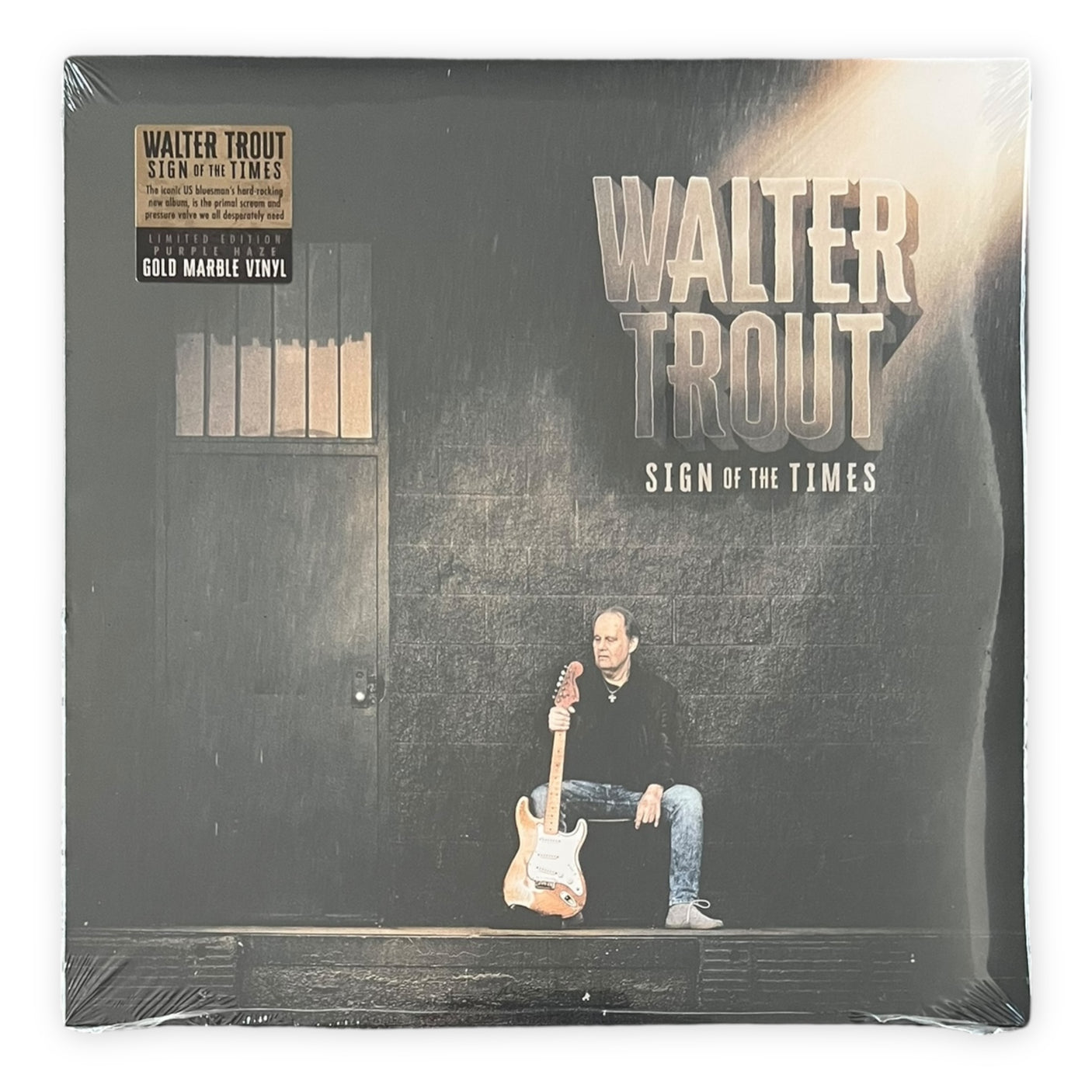 WALTER TROUT - Sign Of The Times | Gold Marble Vinyl | Brand New LP Vinyl Album