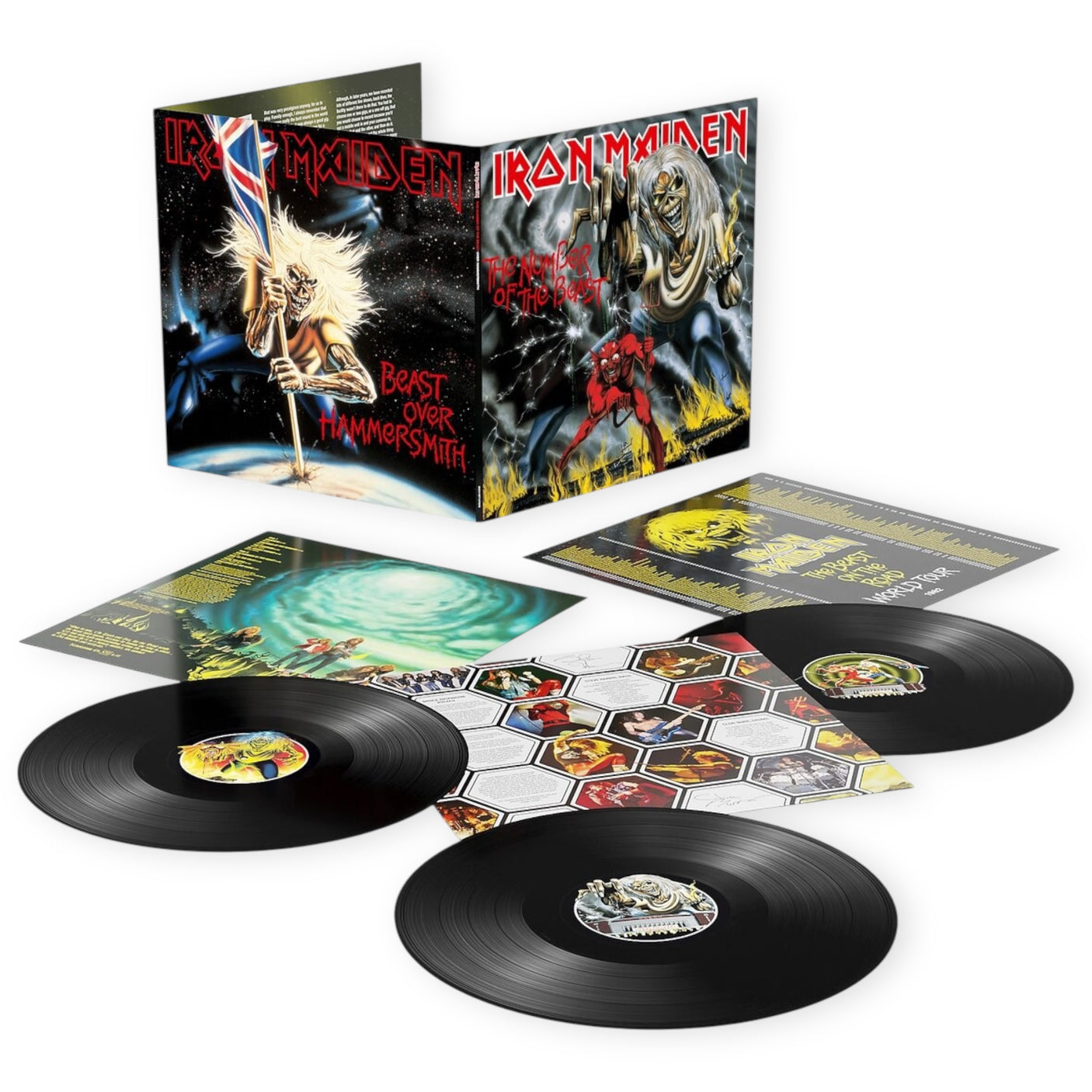 IRON MAIDEN – The Number Of The Beast (Beast Over Hammersmith) | 3 x LP | Brand New LP Vinyl Album