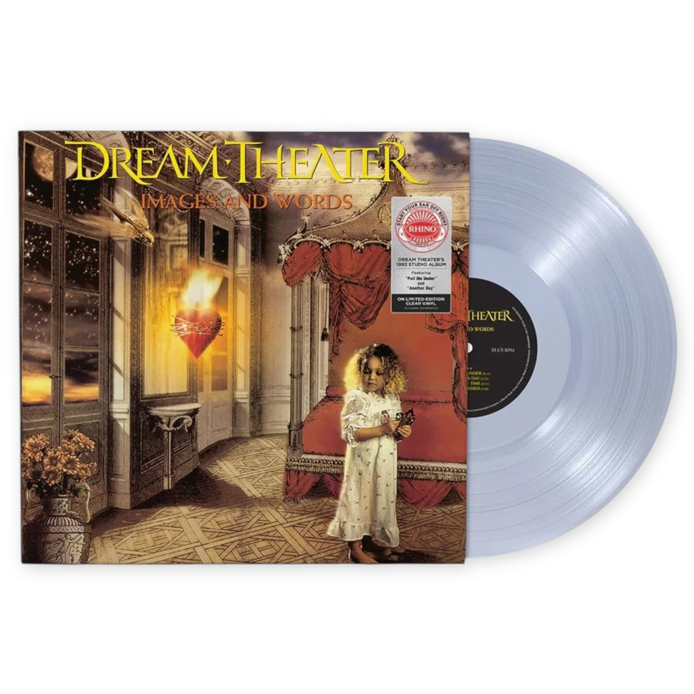 DREAM THEATER – Images And Words (Reissue) | Clear Vinyl | Brand New LP Vinyl Album