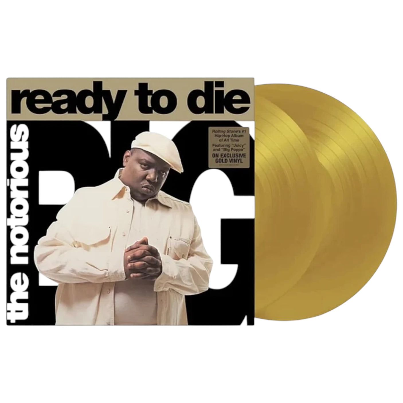 THE NOTORIOUS B.I.G – Ready To Die (Reissue) | Limited Edition Gold Vinyl | Brand New LP Vinyl Album