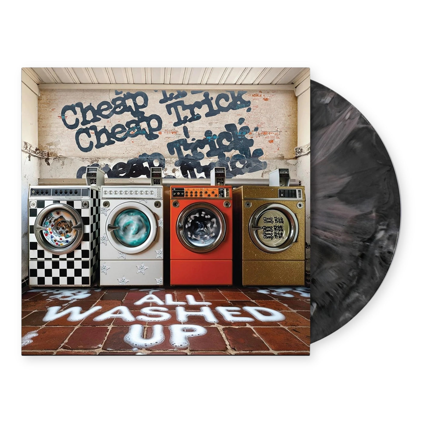 CHEAP TRICK – All Washed Up | Graphite Marble Vinyl | Brand New LP Vinyl Album