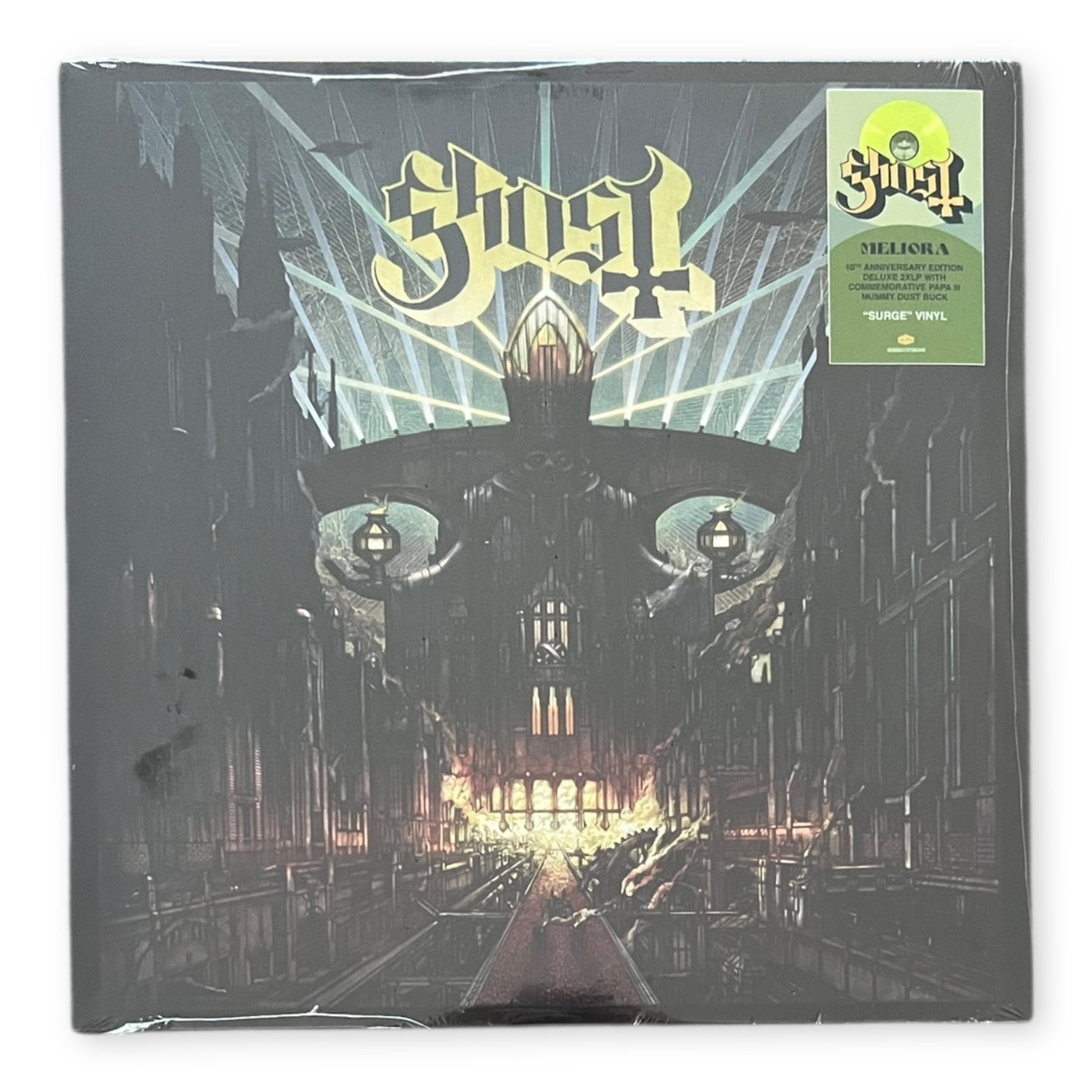 GHOST – Meliora (Deluxe 10th Anniversary Edition) | Green Surge Vinyl | Brand New LP Vinyl Album