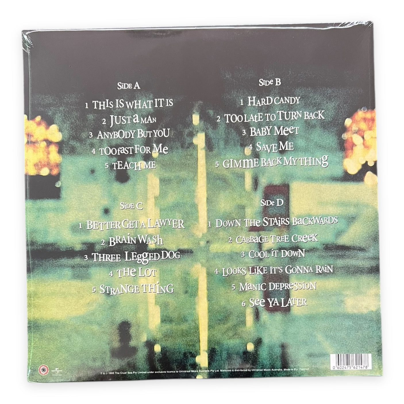 THE CRUEL SEA – Three Legged Dog (30th Anniversary) | Green Vinyl | Brand New LP Vinyl Album