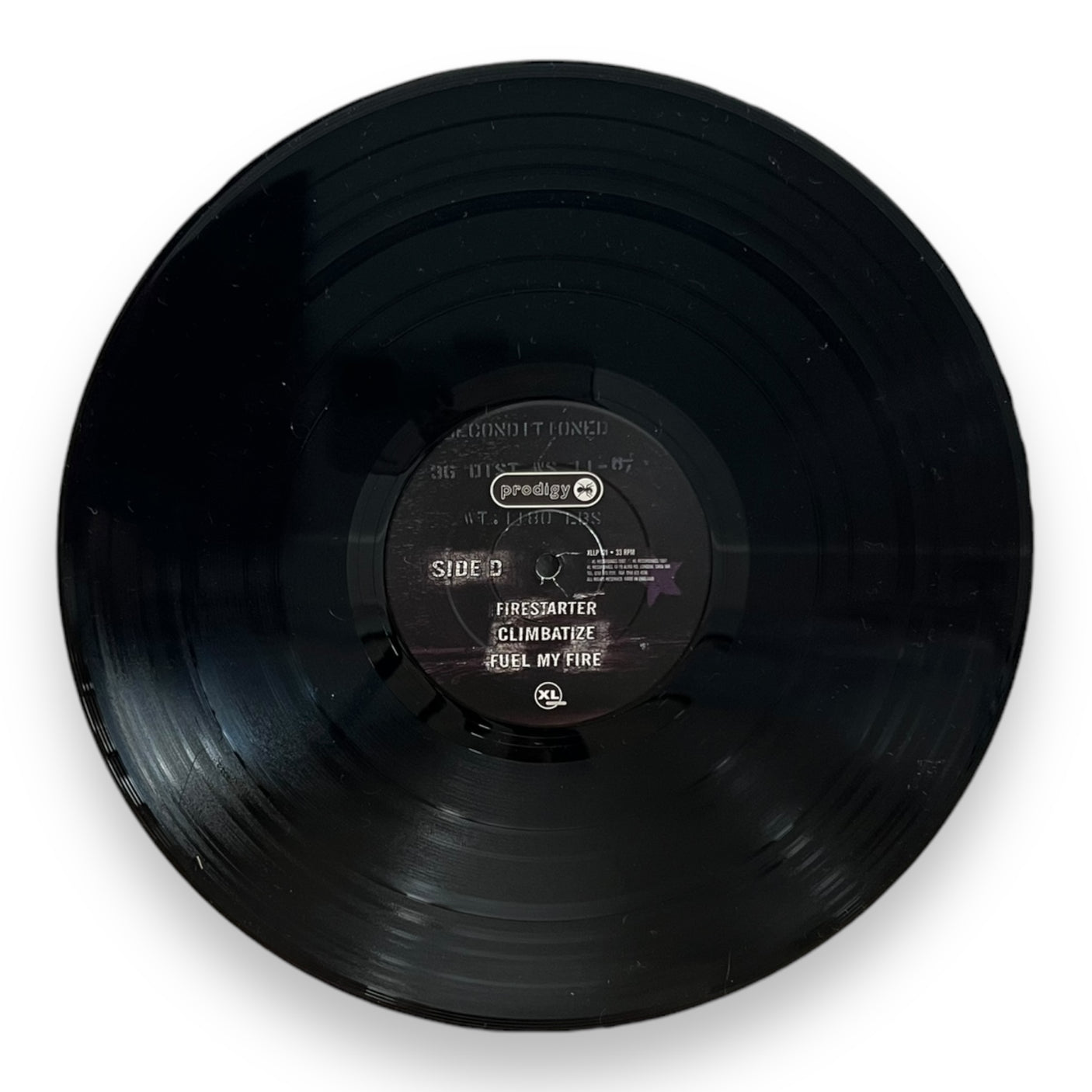 THE PRODIGY - The Fat Of The Land - USED LP VINYL - ORIGINAL 1997 UK PRESS - VG+/VG+