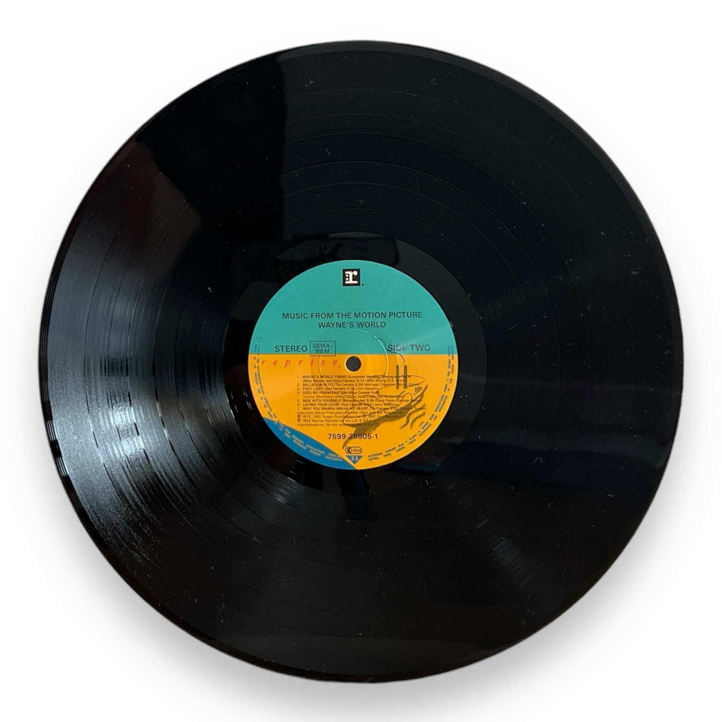 WAYNE'S WORLD - Music From The Motion Picture - USED LP VINYL - VG+/VG+