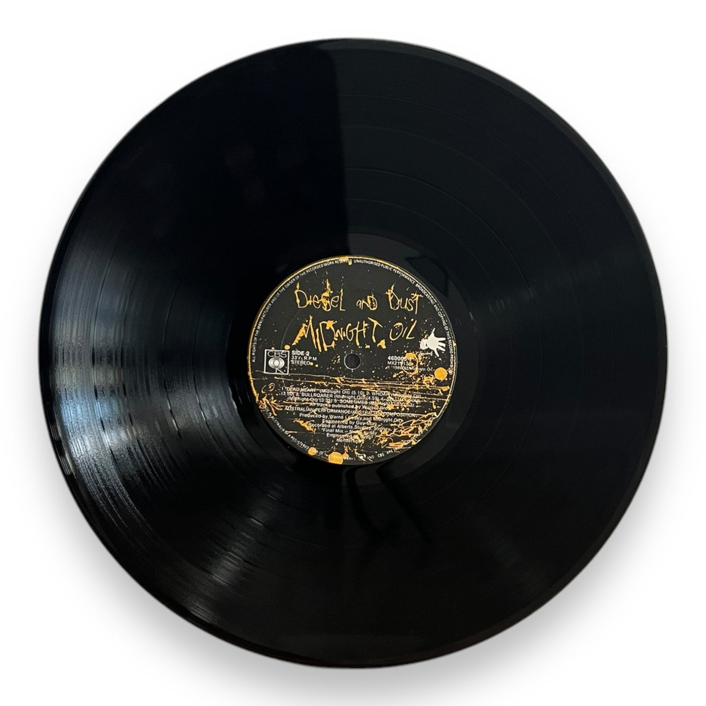 MIDNIGHT OIL - Diesel and Dust - USED LP VINYL - NM/NM