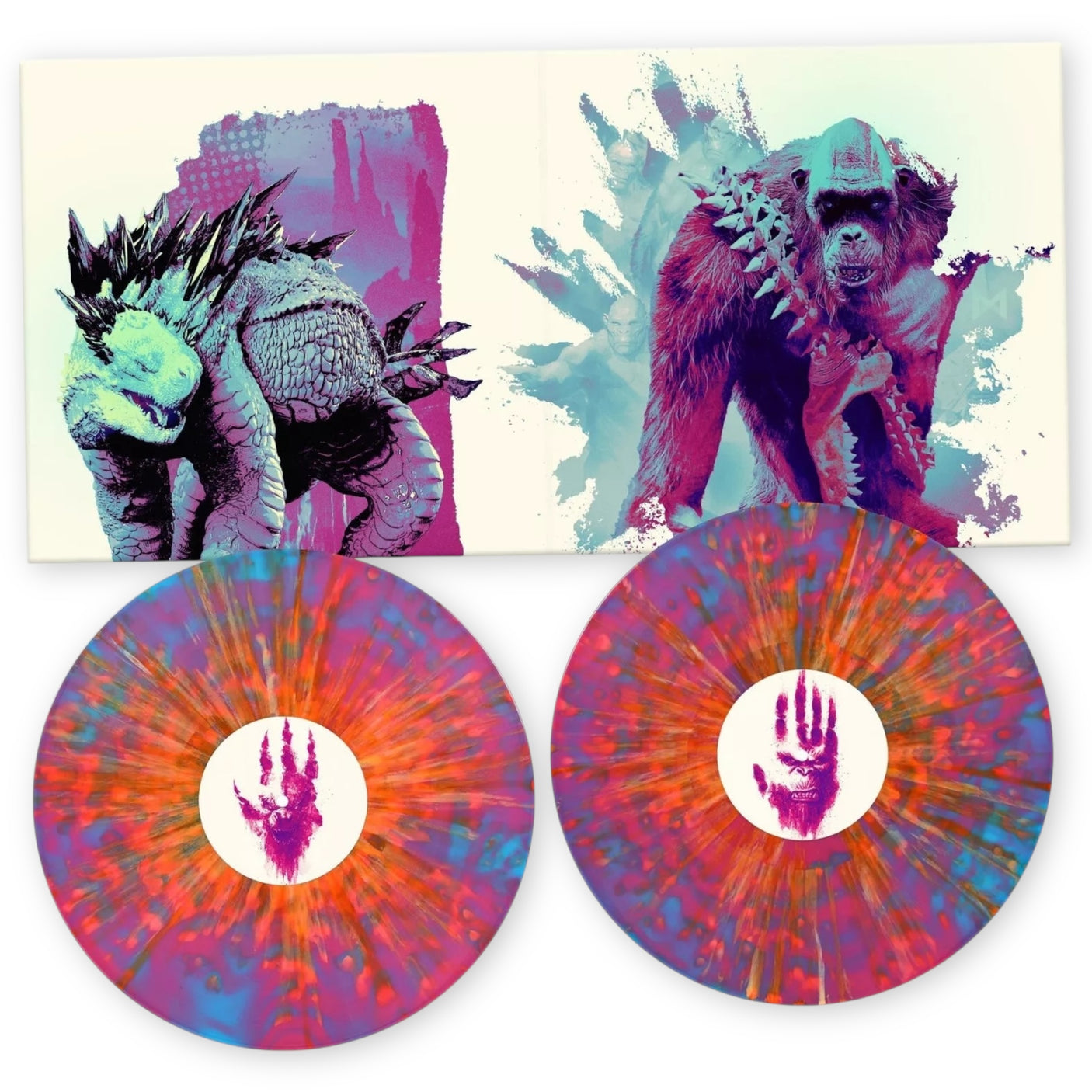 GODZILLA X KONG - The New Empire - Original Motion Picture Soundtrack by Tom Holkenborg - 2 x LP VINYL - COLOURED VINYL - BRAND NEW