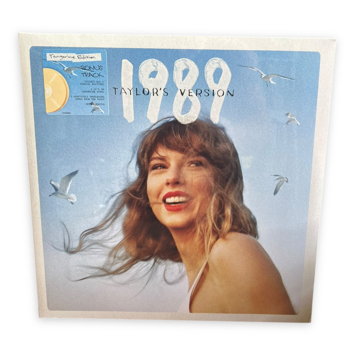 TAYLOR SWIFT - 1989 (Taylor's Version) - LP VINYL - TANGERINE COLOURED VINYL - BRAND NEW