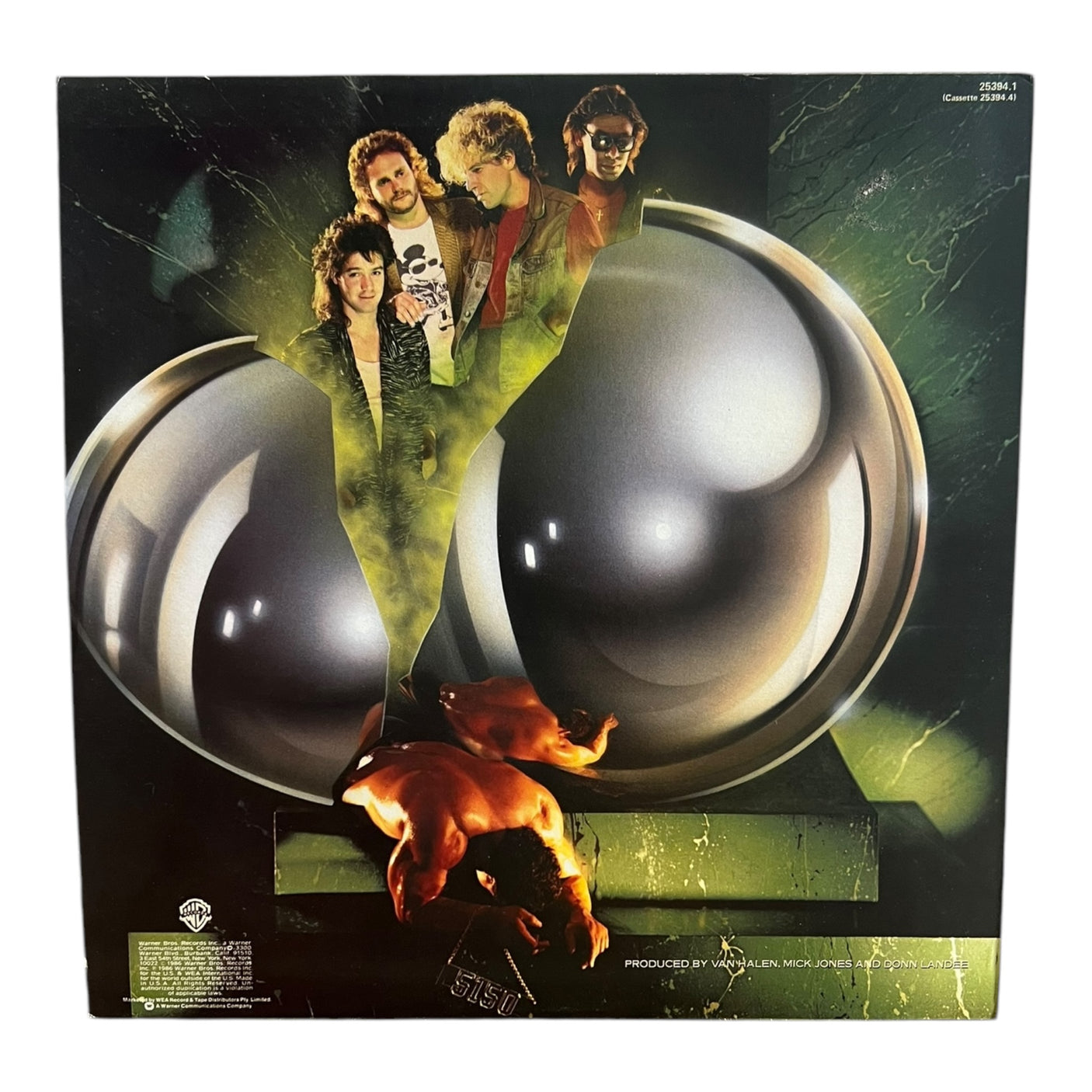 VAN HALEN - 5150 - USED LP VINYL - ORIGINAL 1986 AUSTRALIAN PRESS - VG+/VG+