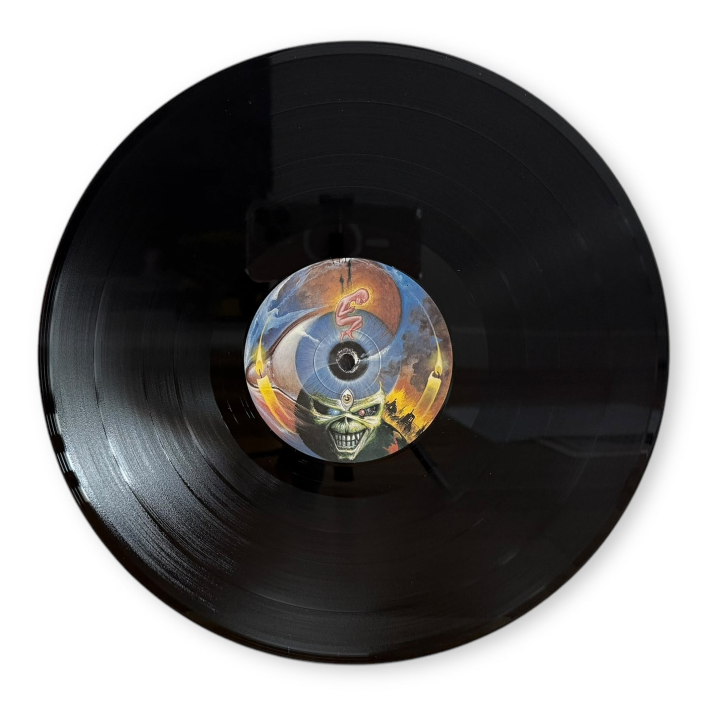 IRON MAIDEN - Seventh Son Of A Seventh Son - USED LP VINYL - ORIGINAL 1988 EUROPE PRESS - VG/NM