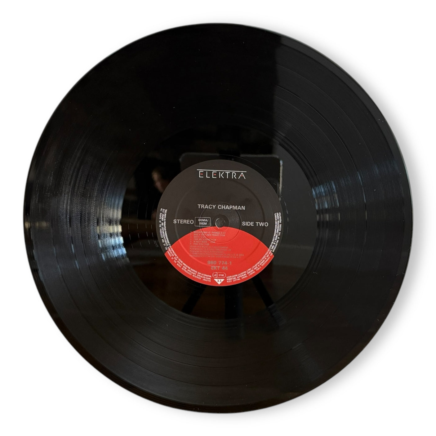 TRACY CHAPMAN - Tracy Chapman (Self Titled) - USED LP VINYL - ORIGINAL 1988 UK & EUROPE PRESS - VG+/VG+