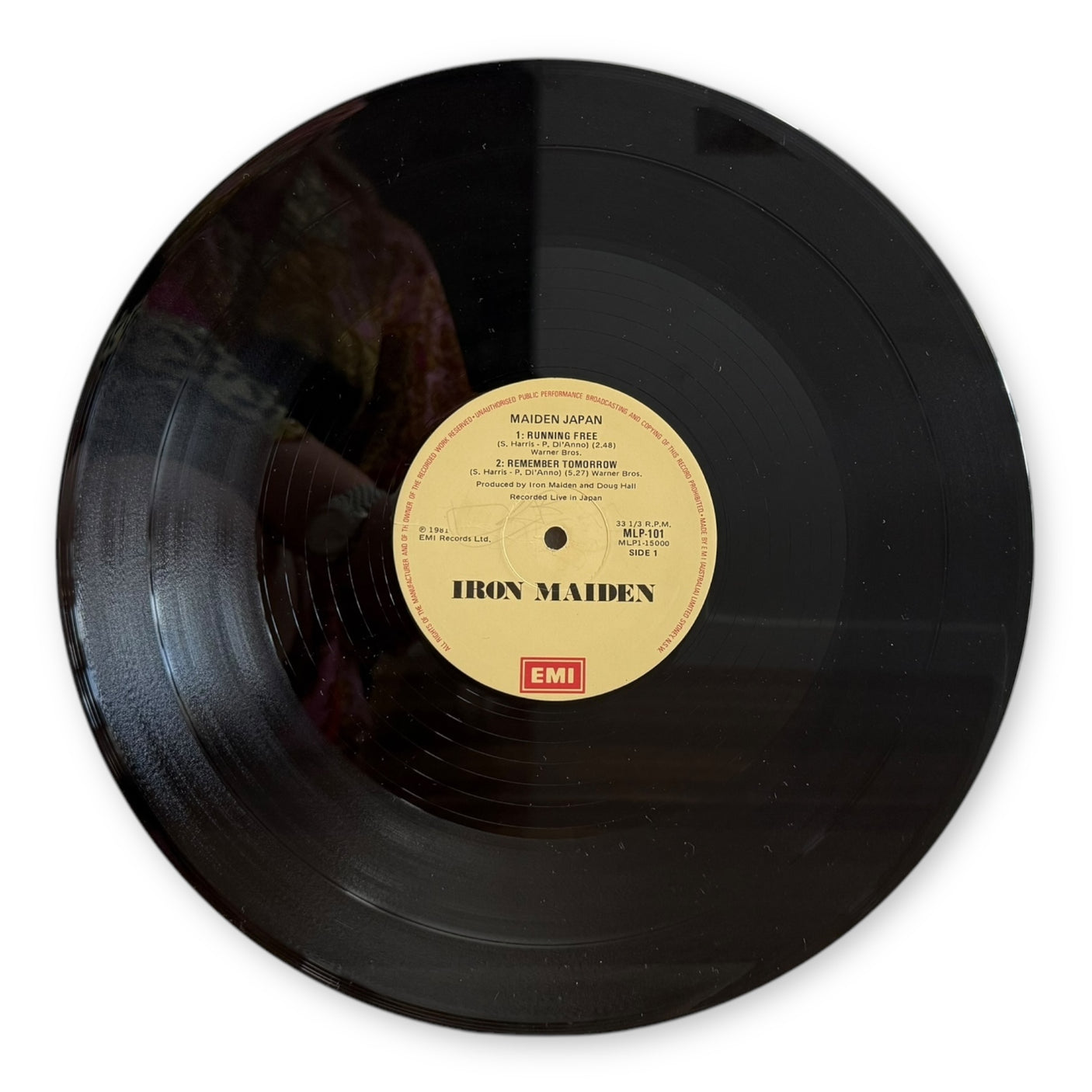 IRON MAIDEN - Maiden Japan - USED LP VINYL - ORIGINAL 1981 AUSTRALIAN PRESS - VG/G+
