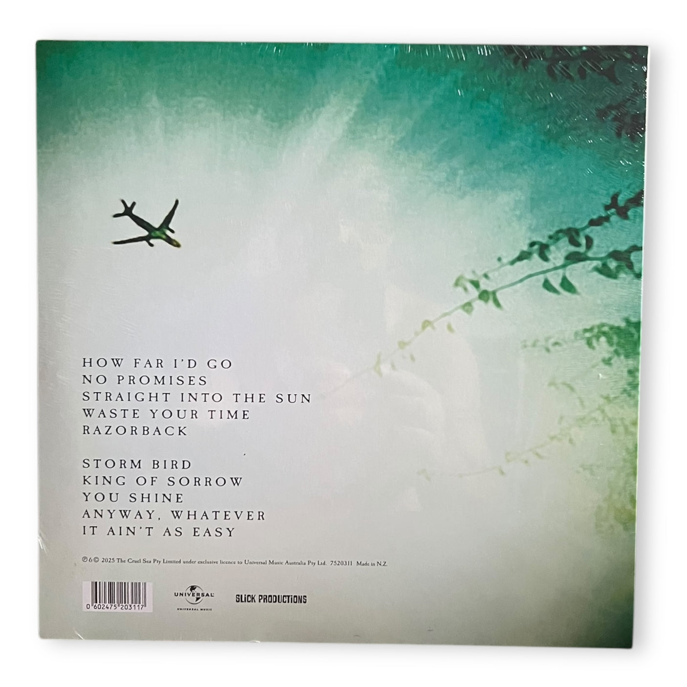 THE CRUEL SEA - Straight Into The Sun - LP VINYL - BRAND NEW