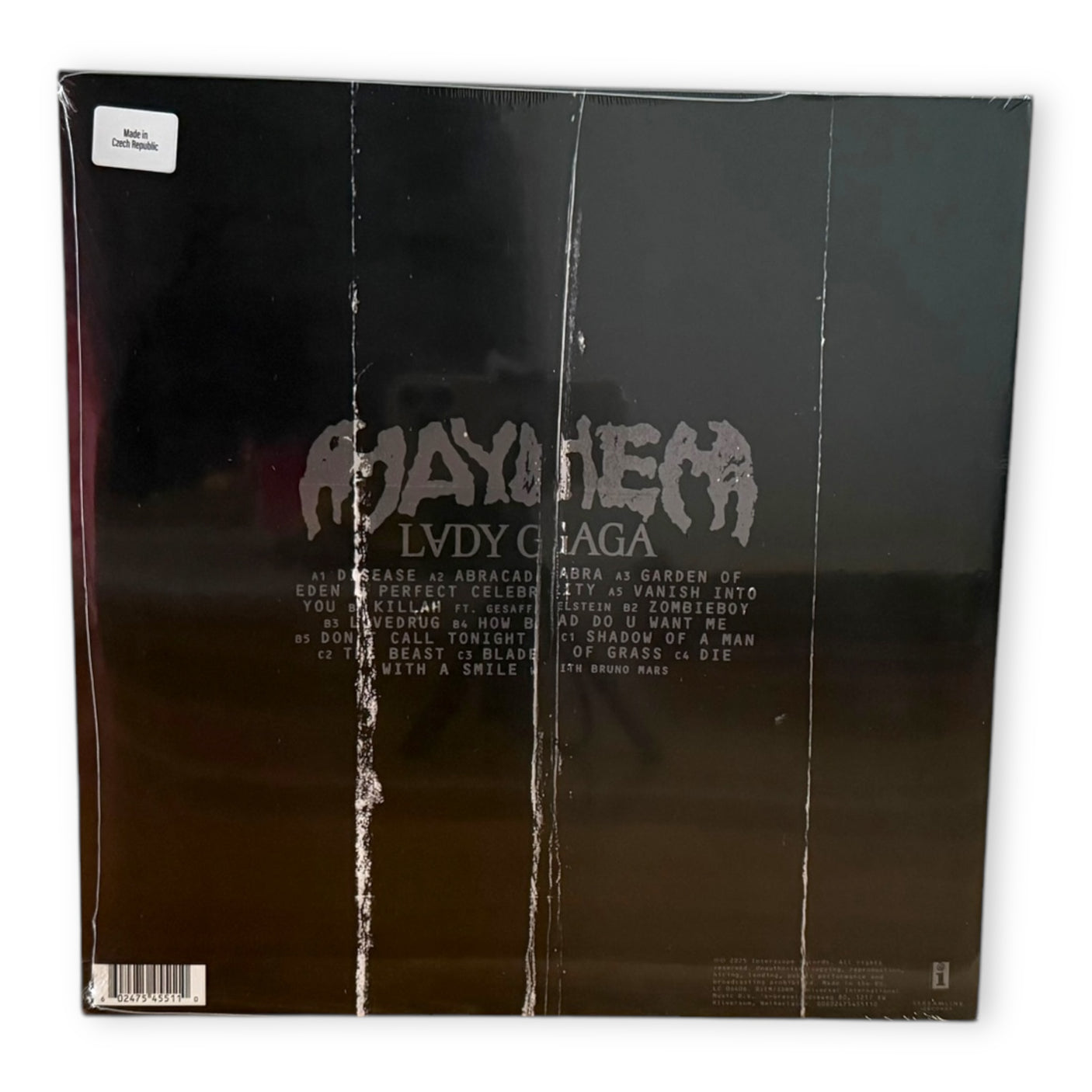 LADY GAGA - Mayhem - LP VINYL - LIMITED EDITION BLUE VINYL - BRAND NEW