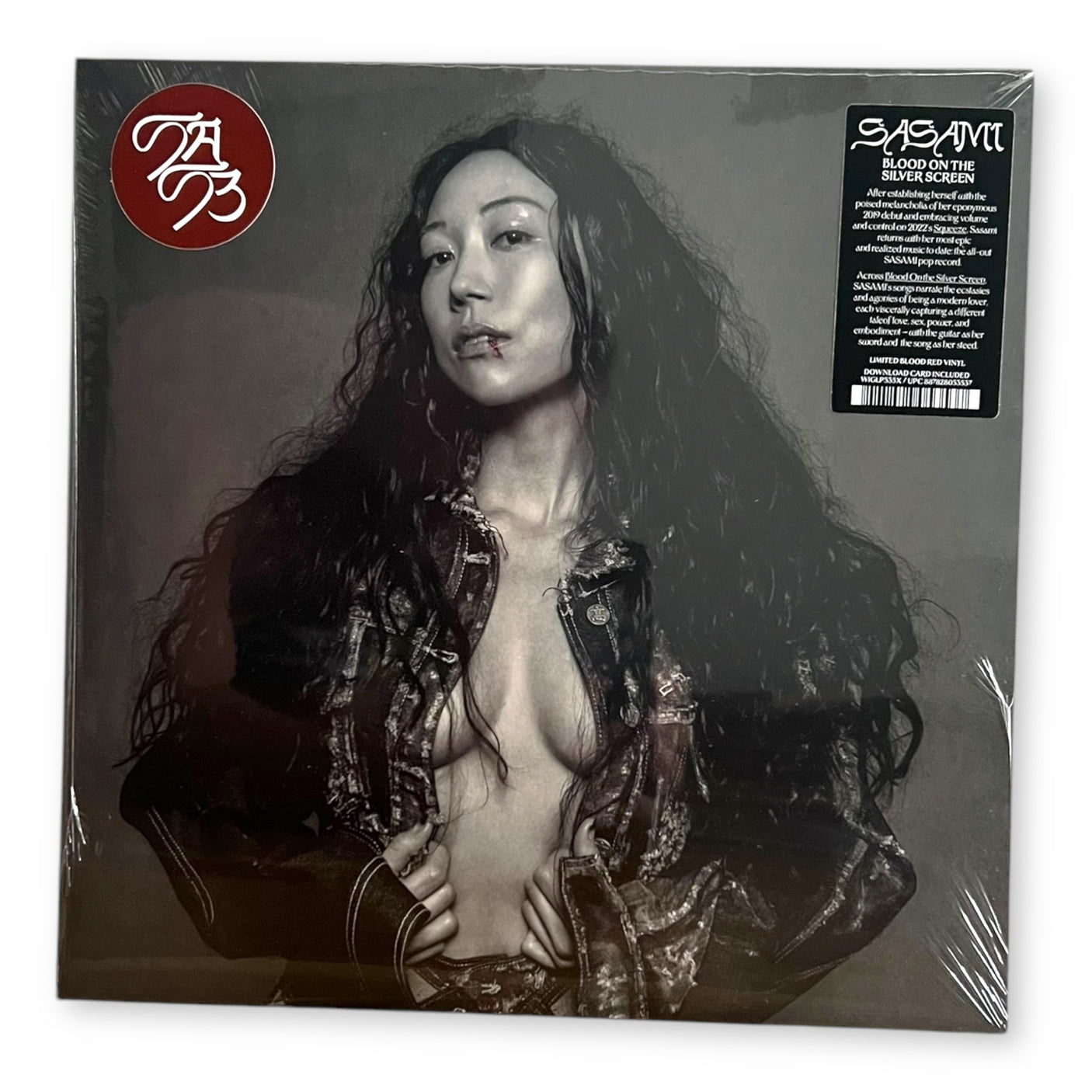 SASAMI - Blood On The Silver Screen - LP VINYL - BLOOD RED VINYL - BRAND NEW