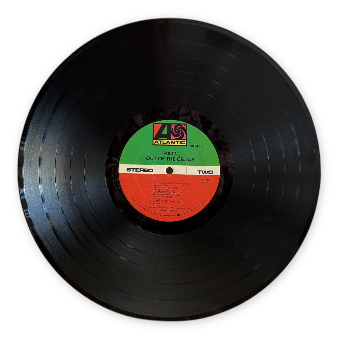RATT - Out Of The Cellar - USED LP VINYL - ORIGINAL 1984 USA PRESS - VG+/VG+