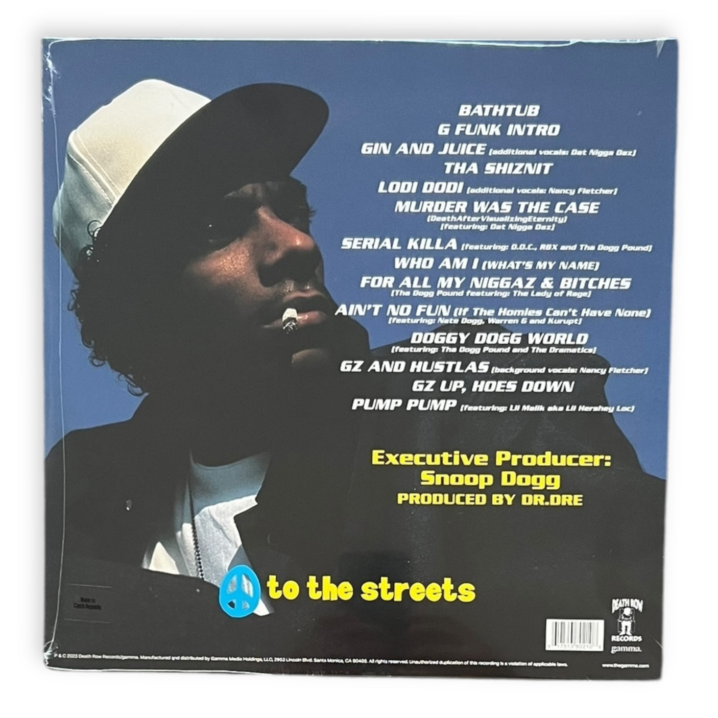 SNOOP DOGG - Doggystyle - LP VINYL - 30th ANNIVERSARY CLEAR VINYL - 45 RPM - BRAND NEW