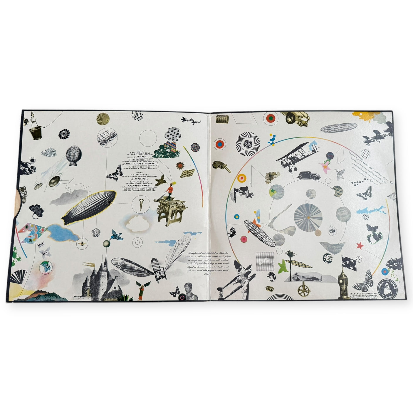 LED ZEPPELIN - Led Zeppelin III - USED LP VINYL - ORIGINAL 1970 AUSTRALIAN PRESS - VG/VG+