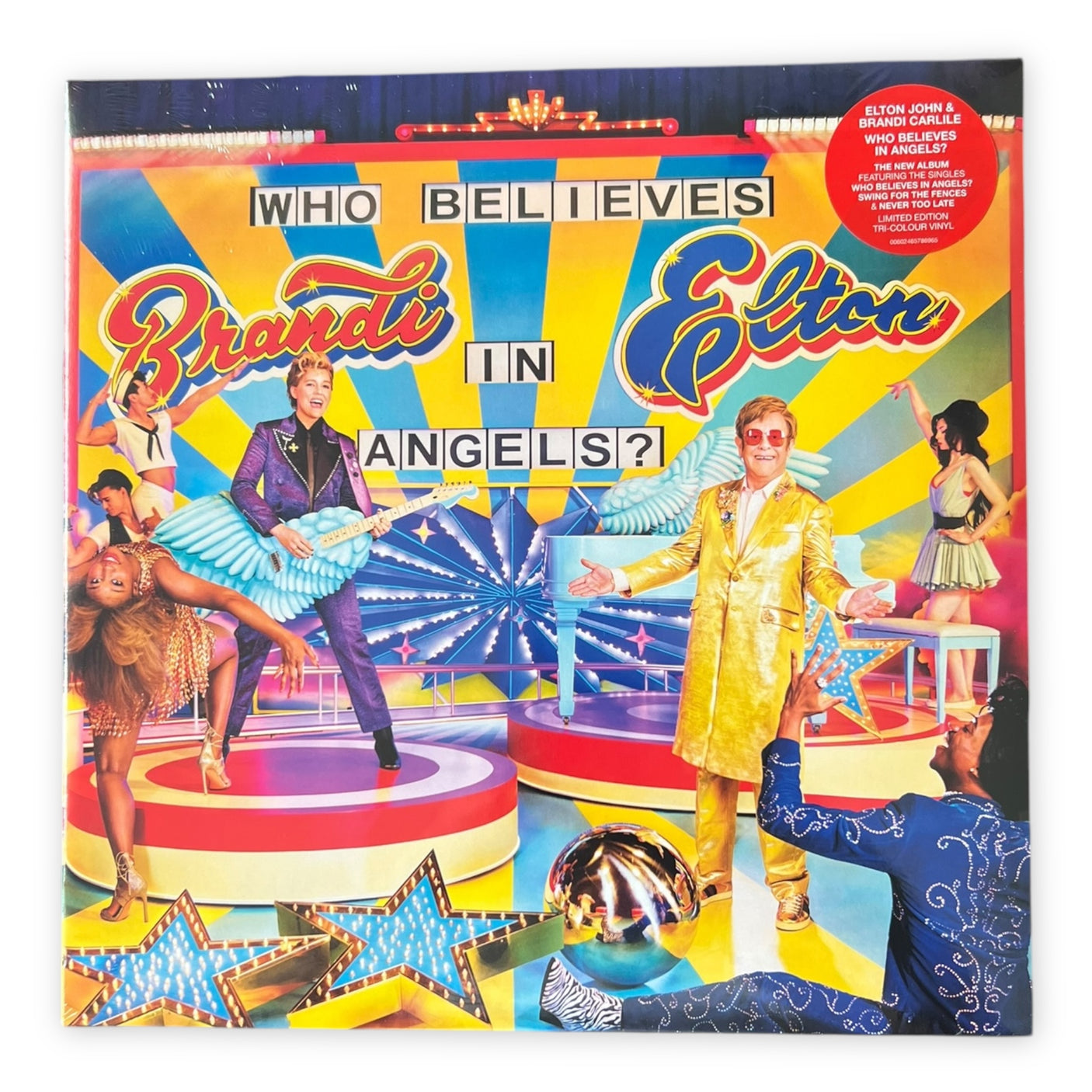 ELTON JOHN & BRANDI CARLILE - Who Believes In Angels? - LP VINYL - BRAND NEW