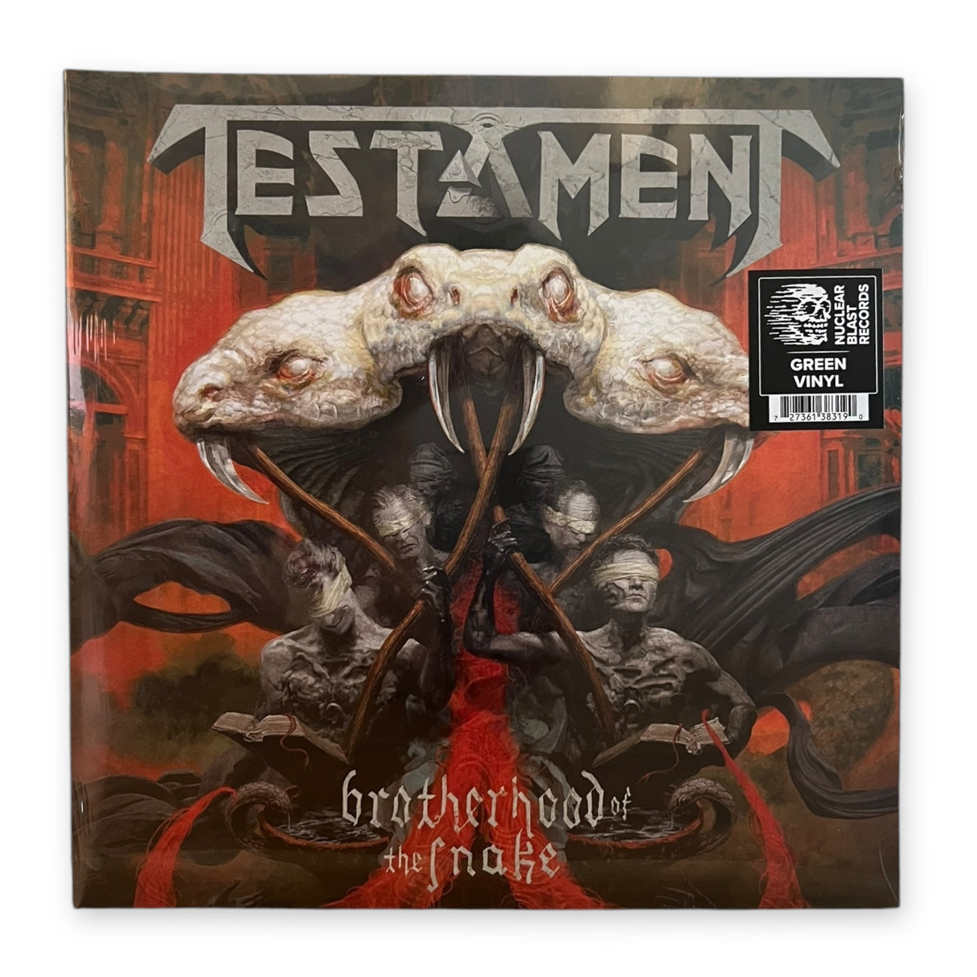 TESTAMENT - Brotherhood Of The Snake - LP VINYL - LIMITED EDITION GREEN VINYL - BRAND NEW