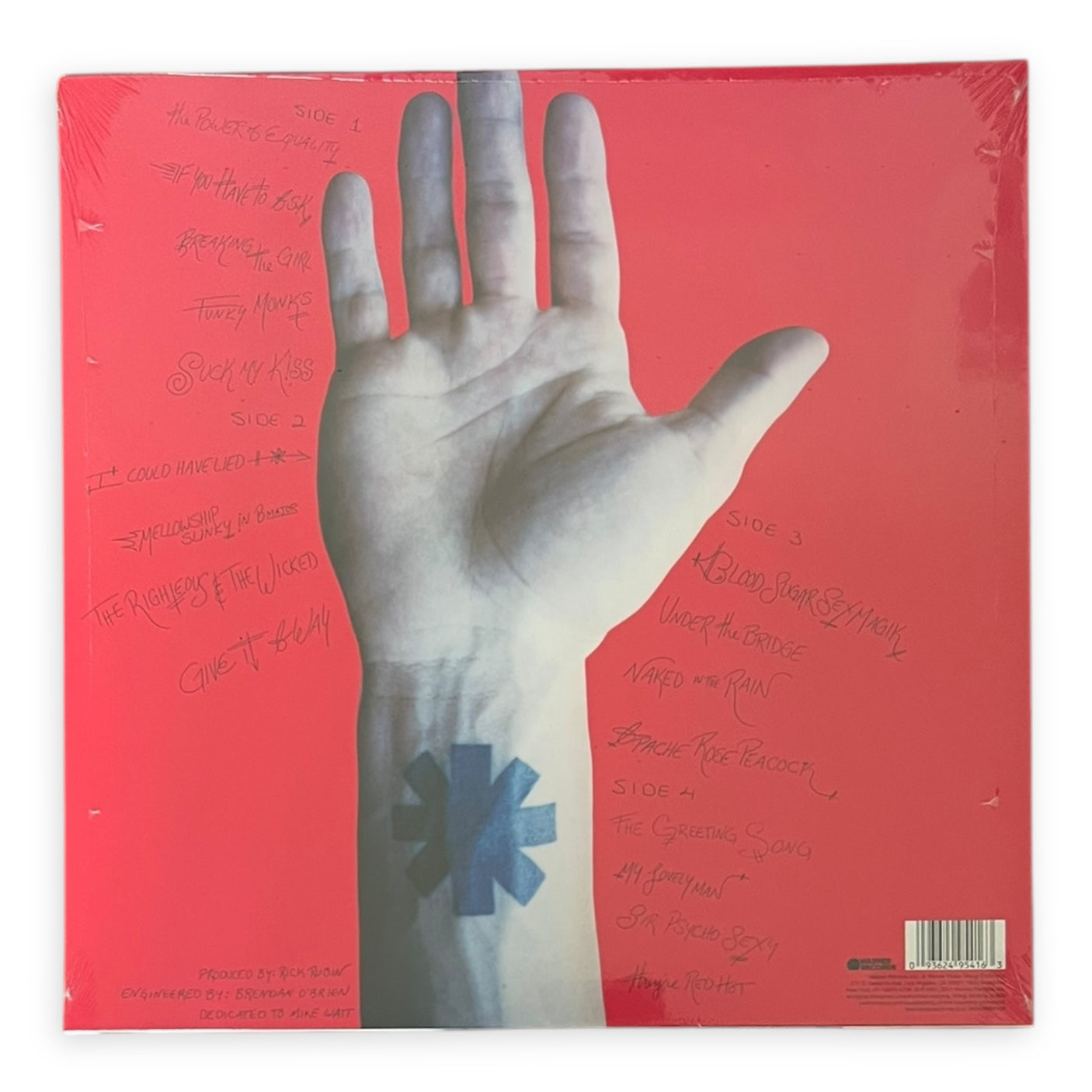 RED HOT CHILI PEPPERS - Blood, Sugar, Sex, Magic - LP VINYL - 180gm REISSUE - BRAND NEW