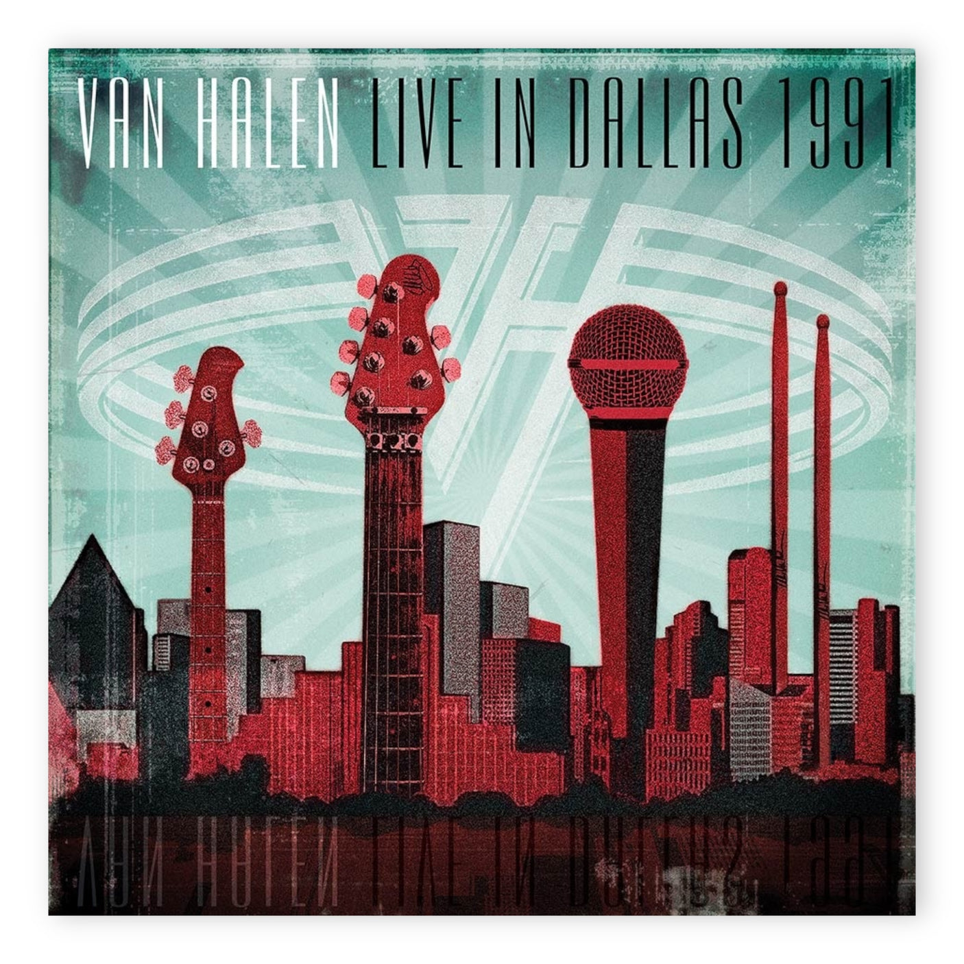 VAN HALEN - Live In Dallas 1991 - LP VINYL - LIMITED EDITION RED VINYL - BRAND NEW