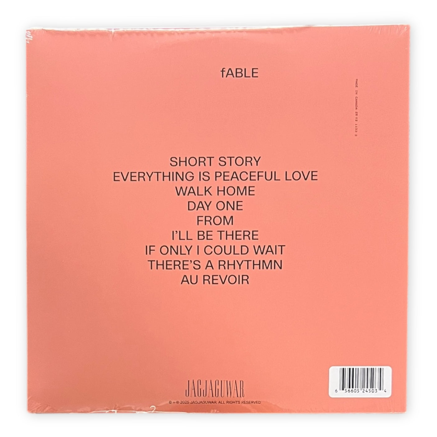 BON IVER - Sable, Fable - LP VINYL - SALMON & BLACK COLOUR VINYL - BRAND NEW