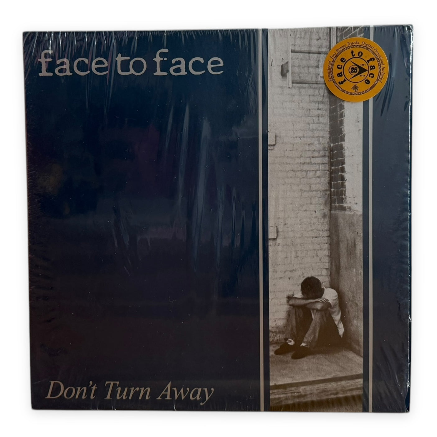 FACE TO FACE - Don't Turn Away - USED LP VINYL - REISSUE - PINK VINYL - 2023 USA PRESS - M/NM