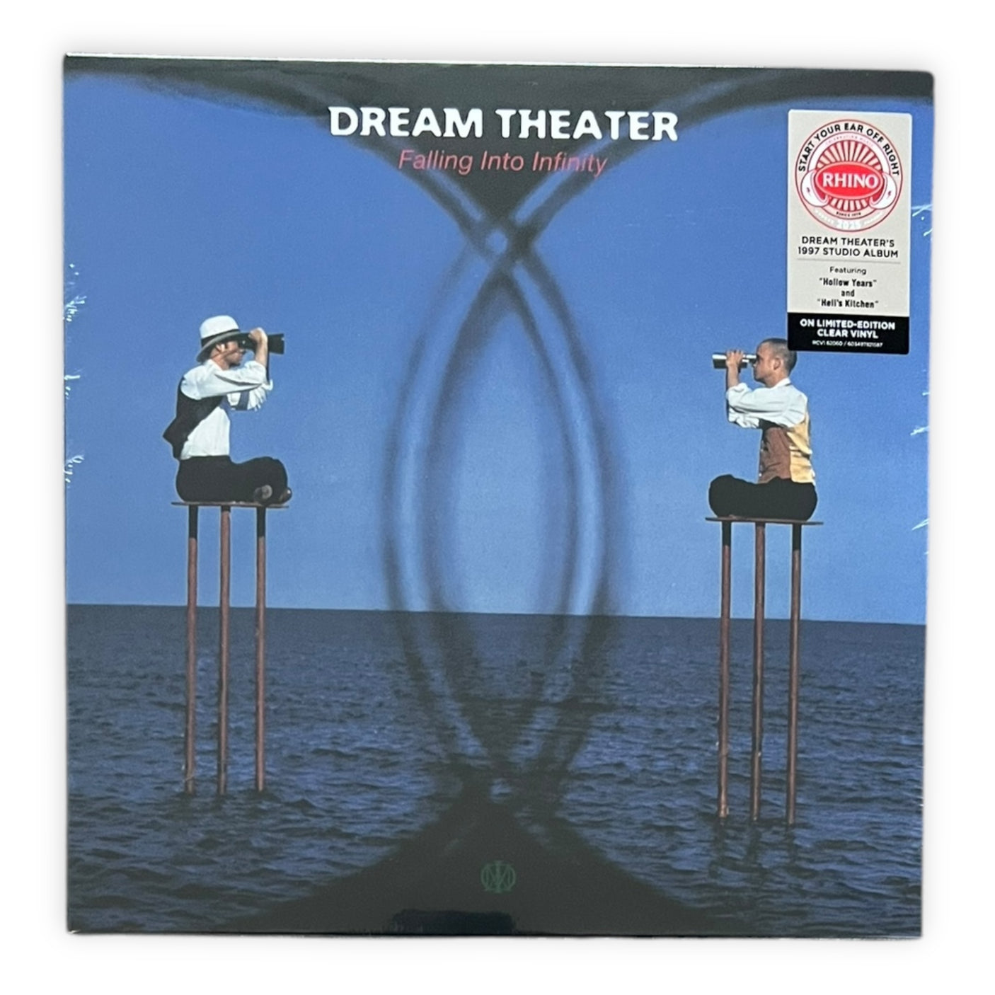 DREAM THEATRE - Falling Into Infinity - LP VINYL - REISSUE - LIMITED EDITION CLEAR VINYL - BRAND NEW