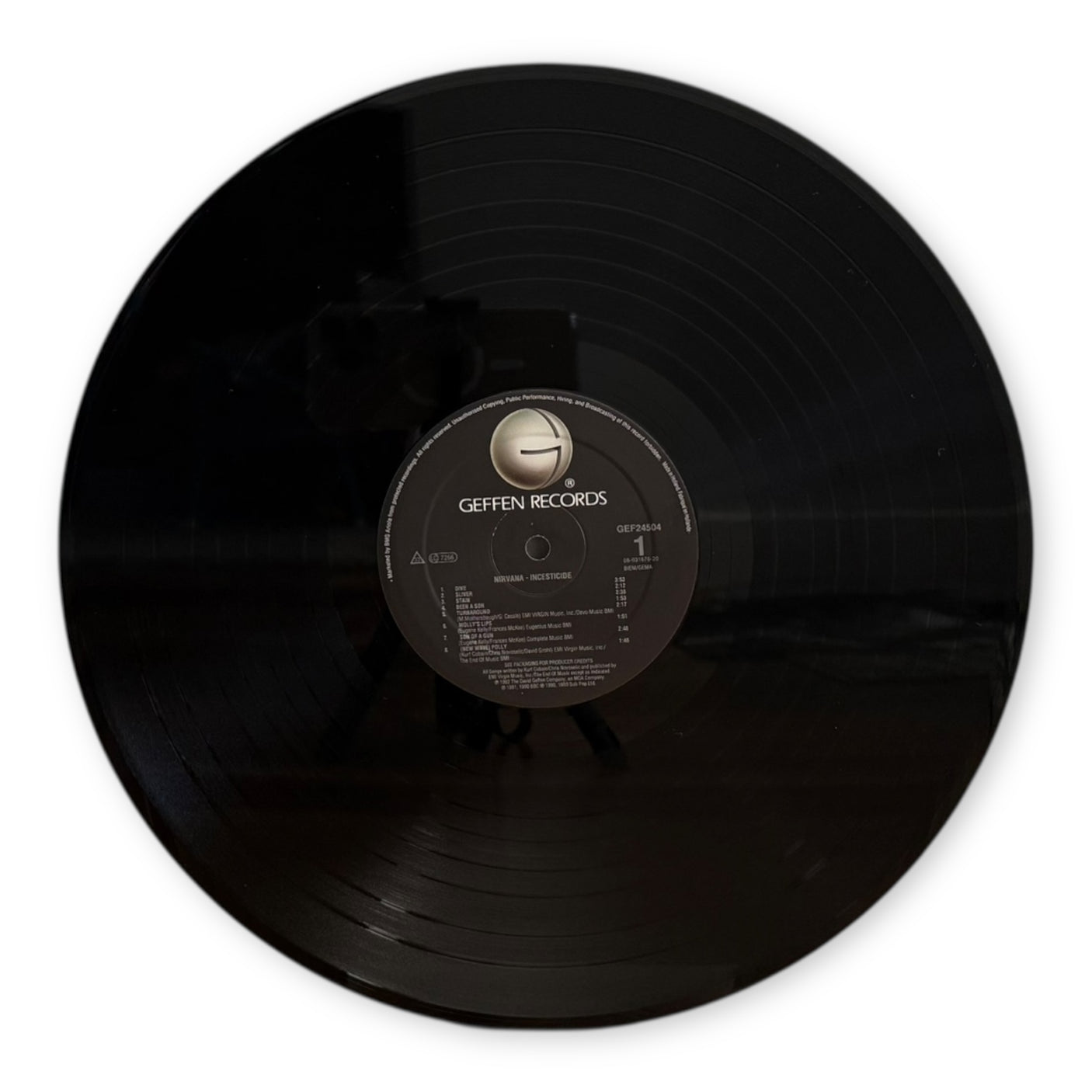 NIRVANA - Incesticide - USED LP VINYL - ORIGINAL 1992 EUROPE PRESS - VG+/VG+