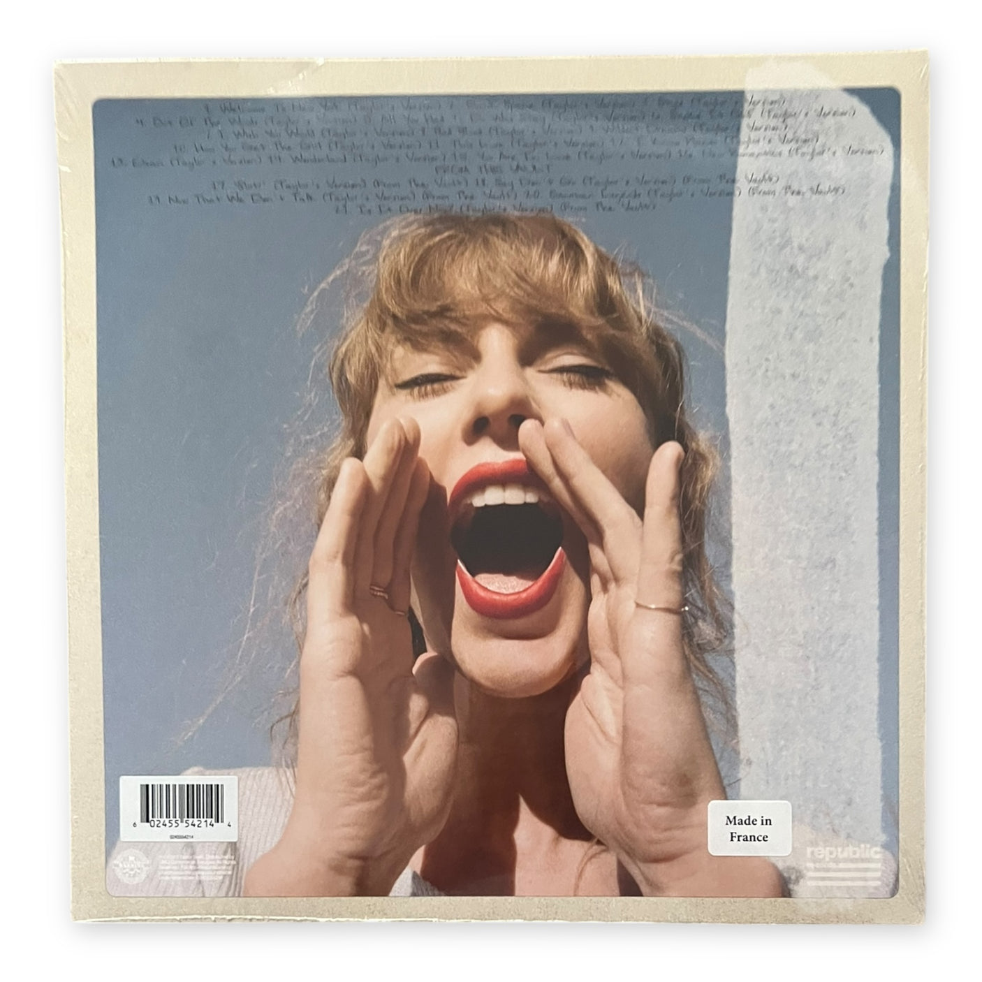 TAYLOR SWIFT - 1989 (Taylor's Version) - LP VINYL - CRYSTAL SKIES BLUE COLOURED VINYL - BRAND NEW