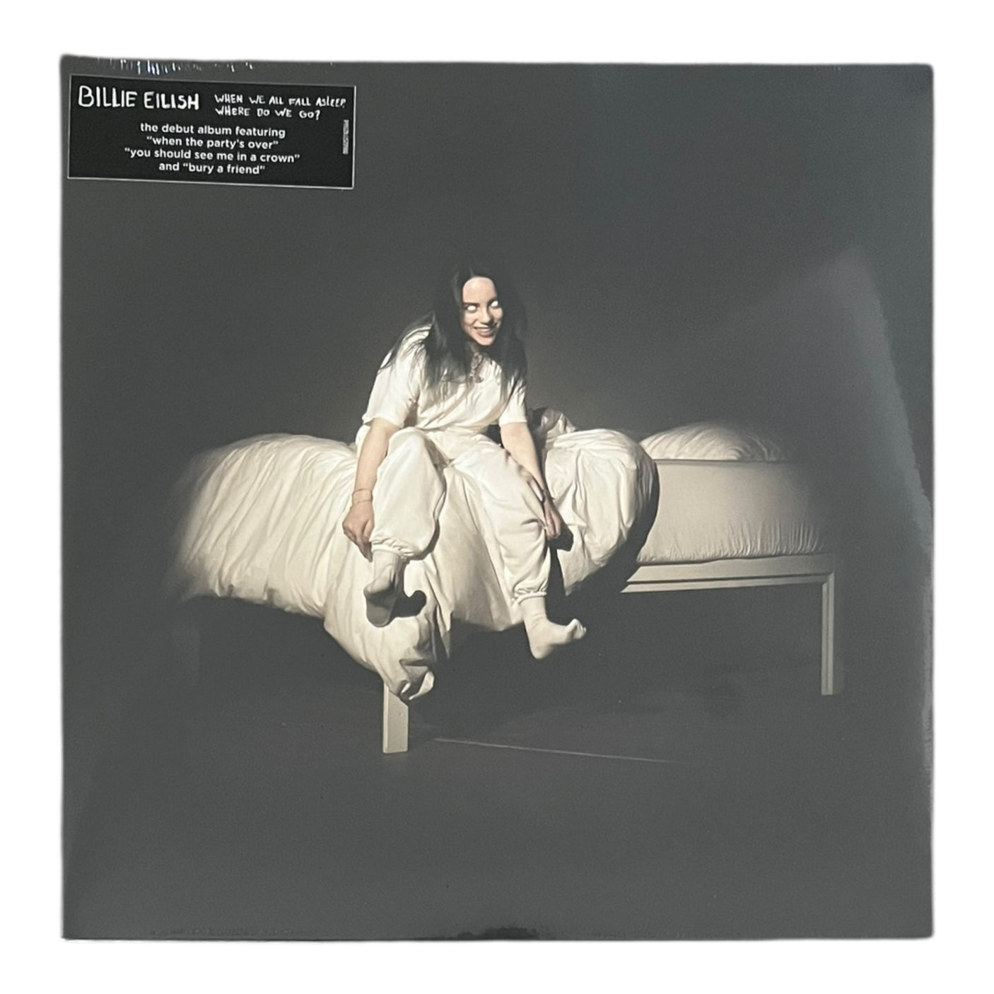 BILLIE EILISH - When We Fall Asleep, Where Do We Go - LP VINYL - PALE YELLOW VINYL - BRAND NEW