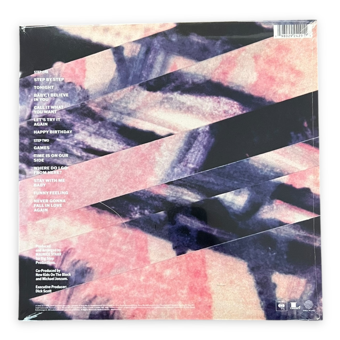 NEW KIDS ON THE BLOCK - Step By Step - LP VINYL - 35th ANNIVERSARY REISSUE - BRAND NEW