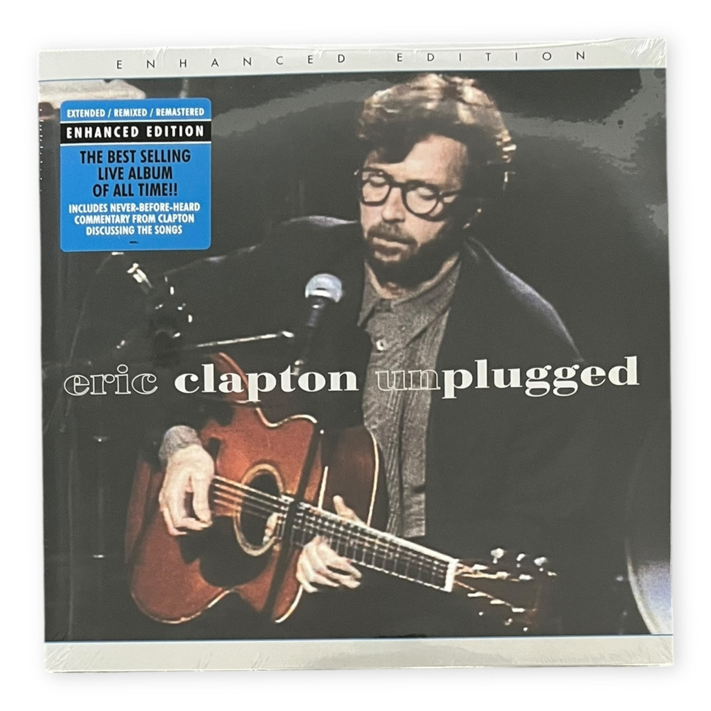 ERIC CLAPTON - Unplugged - ENHANCED EDITION - 3 x LP VINYL REISSUE - BRAND NEW