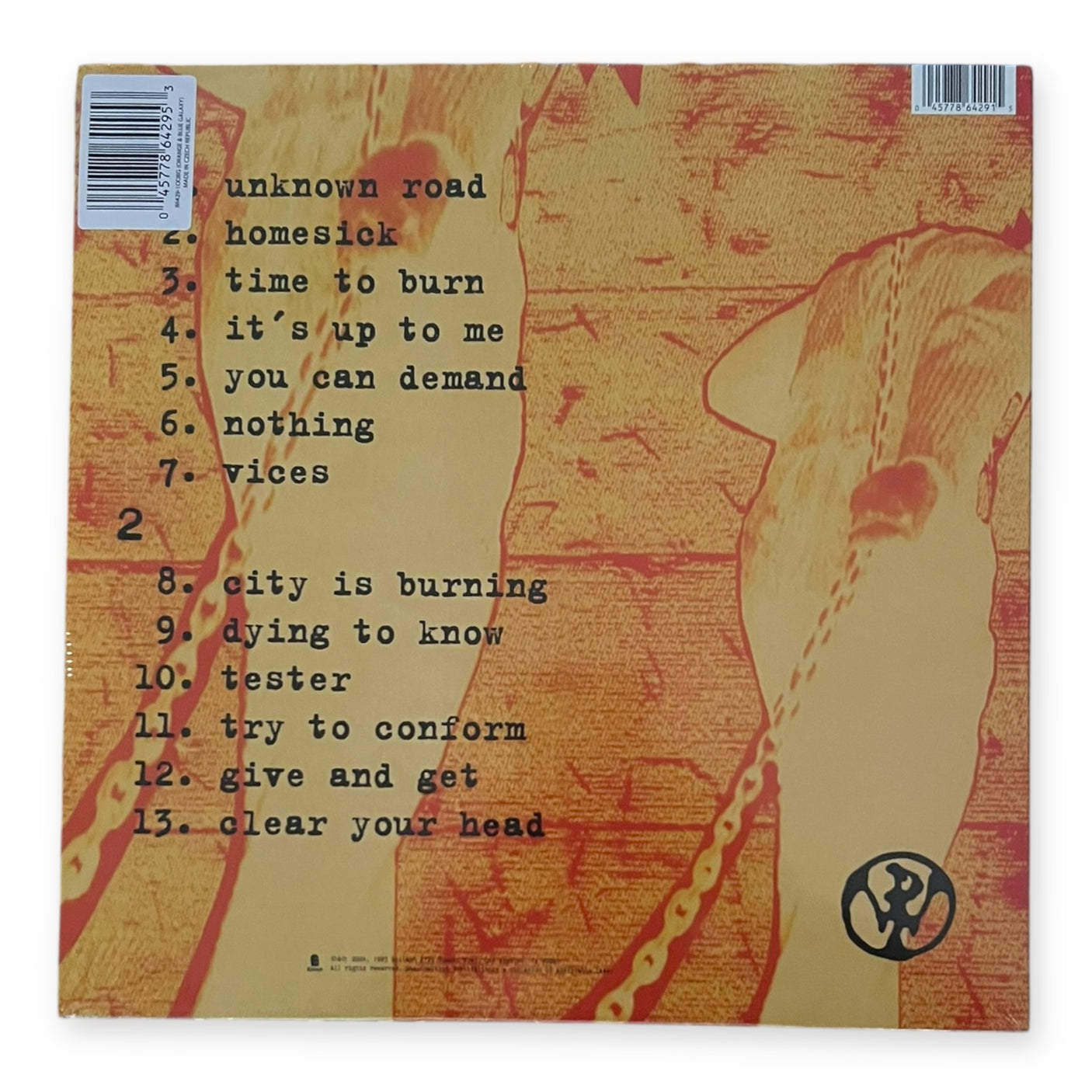 PENNYWISE - Unknown Road Vinyl LP - ORANGE & BLUE GALAXY VINYL - BRAND NEW