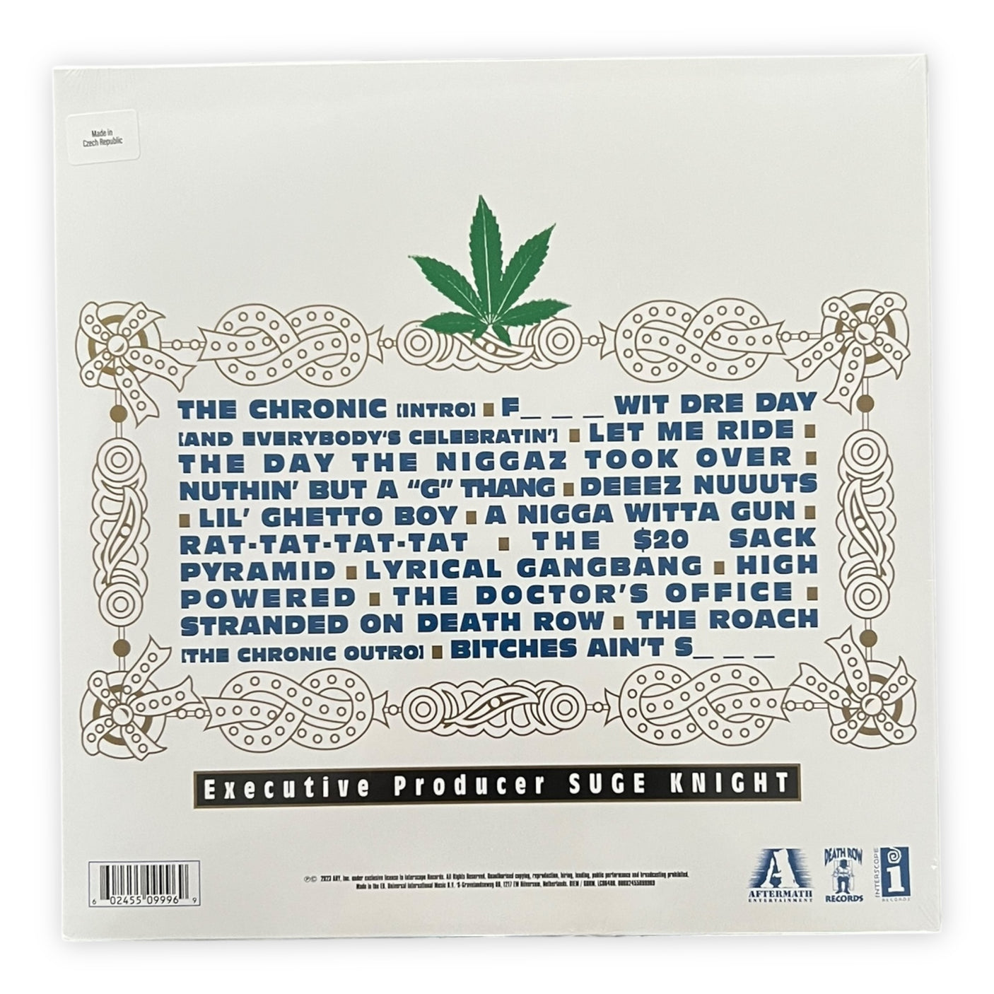 DR. DRE - The Chronic - LP VINYL - REISSUE - BRAND NEW