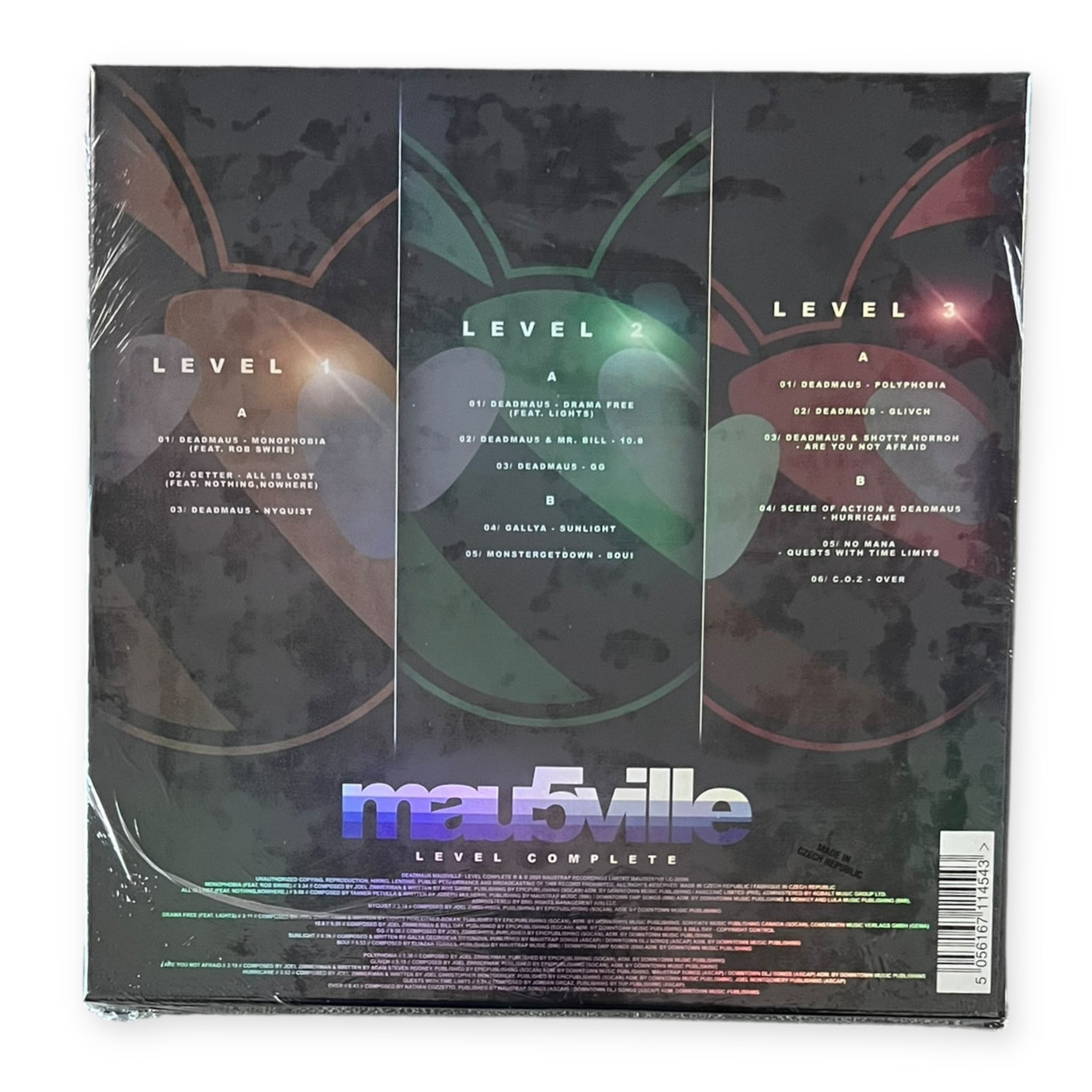 DEADMAU5 - Mau5ville: Level Complete - 3 x LP Vinyl - BRAND NEW