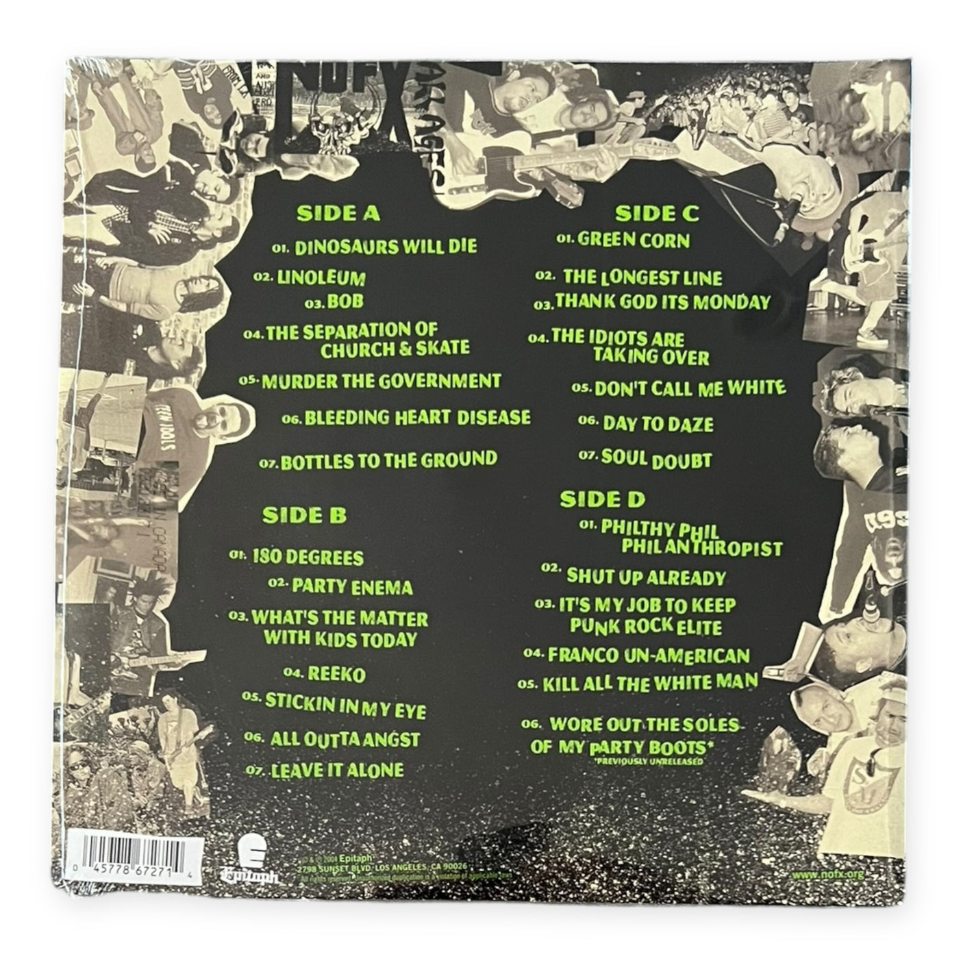 NOFX - The Greatest Songs Ever Written (By Us) - LP VINYL - REISSUE - BRAND NEW