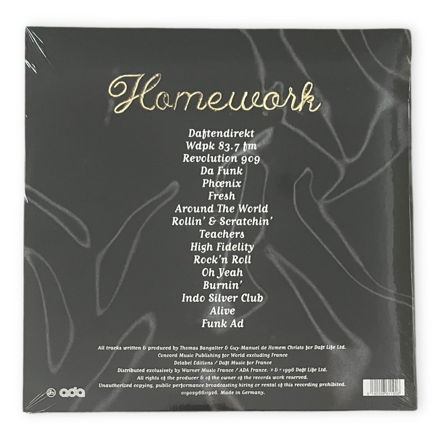 DAFT PUNK - Homework - LP VINYL - REMASTERED - REISSUE - BRAND NEW