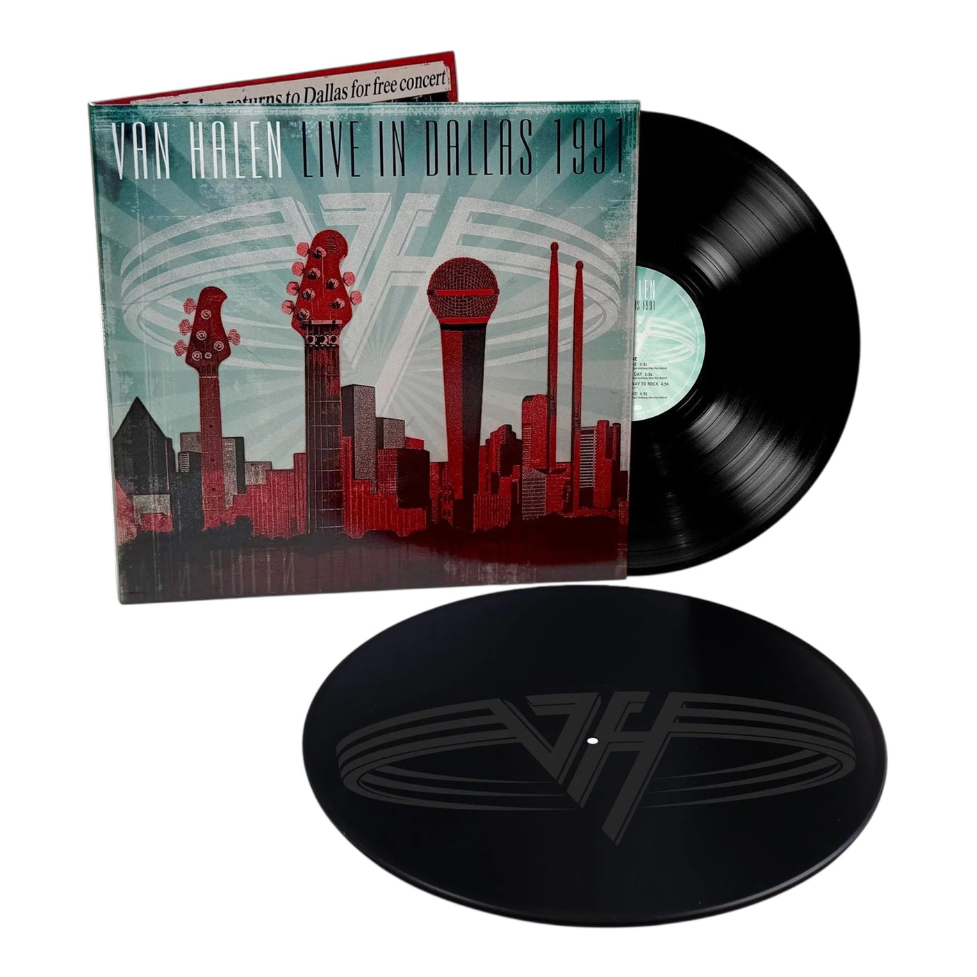 VAN HALEN - Live In Dallas 1991 - LP VINYL - LIMITED EDITION - BRAND NEW
