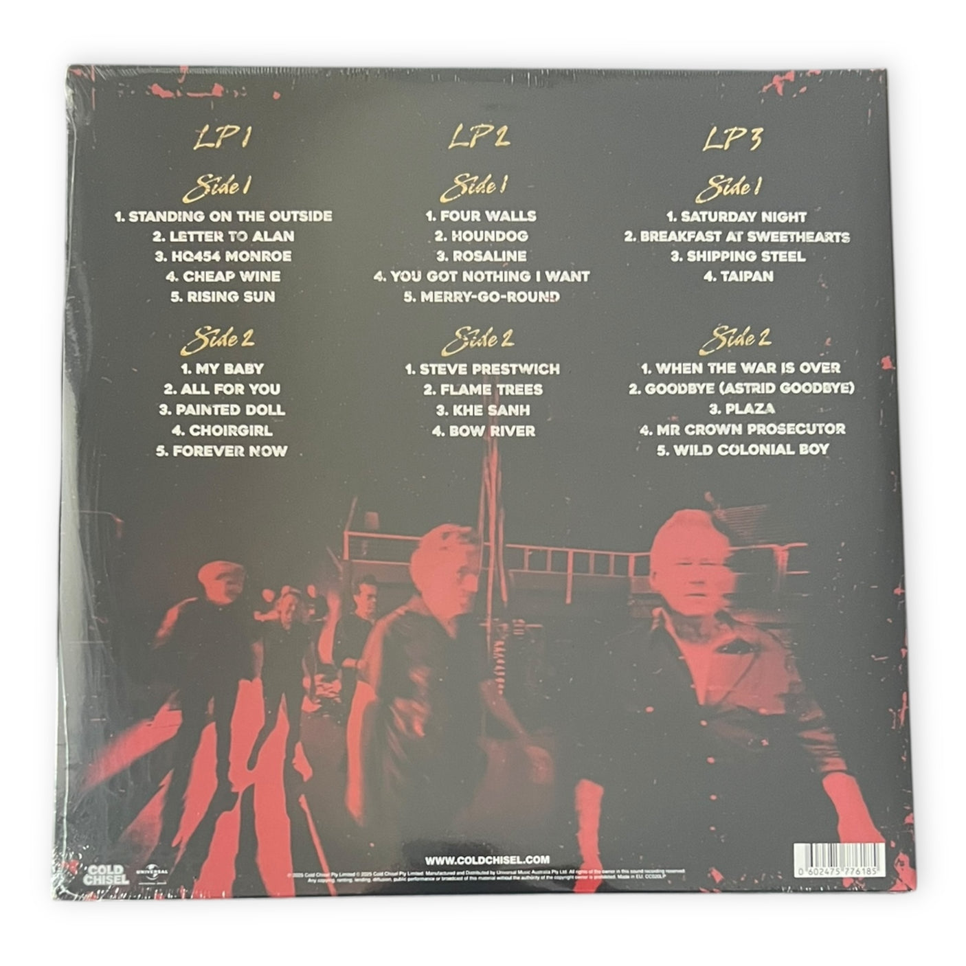 COLD CHISEL - The Big Five O Live - 3 x LP VINYL - BRAND NEW