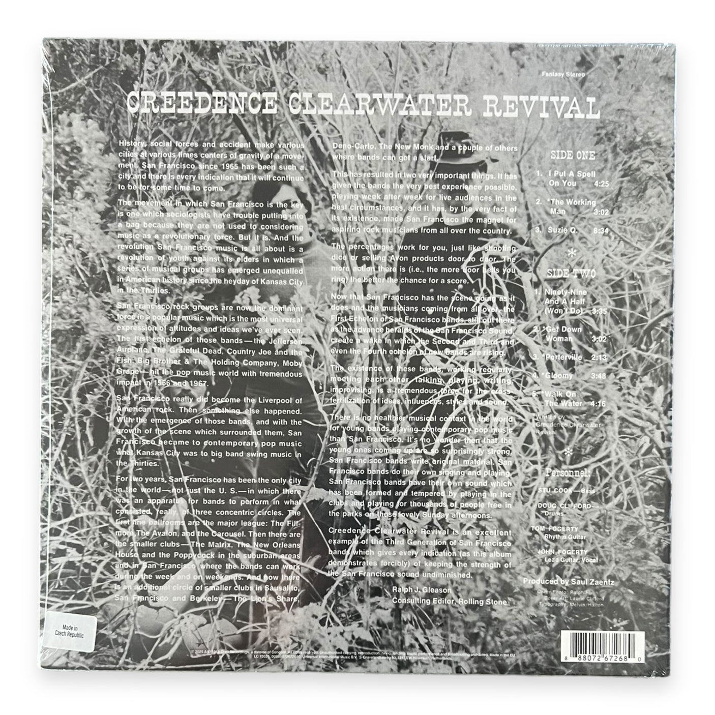 CREEDENCE CLEARWATER REVIVIAL - Creedence Clearwater Revival (Self Titled) - BLUE SMOKE VINYL - LP VINYL - BRAND NEW