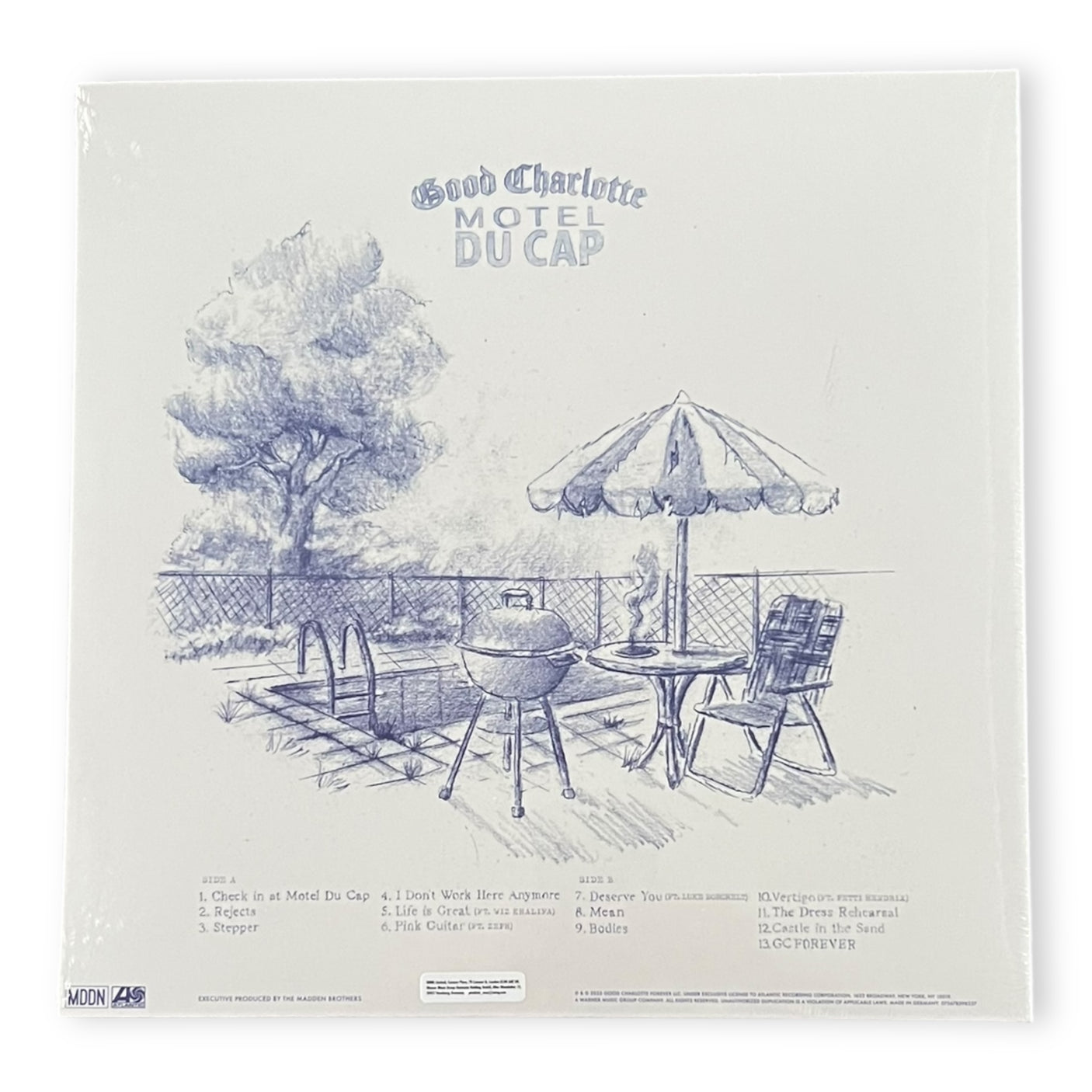 GOOD CHARLOTTE - Motel Du Cap - BLUE DUSK VINYL - LP VINYL - BRAND NEW