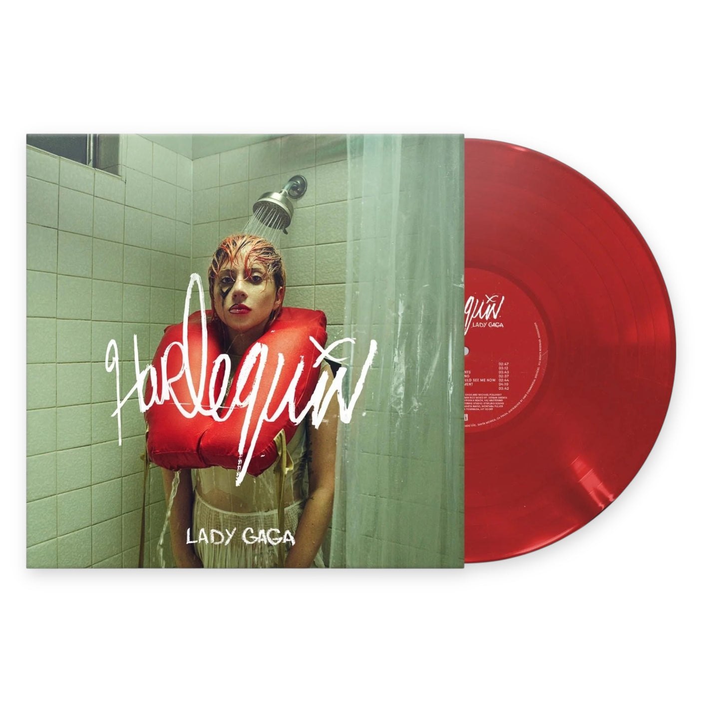 LADY GAGA - Harlequin - RED OPAQUE VINYL - LP VINYL - BRAND NEW
