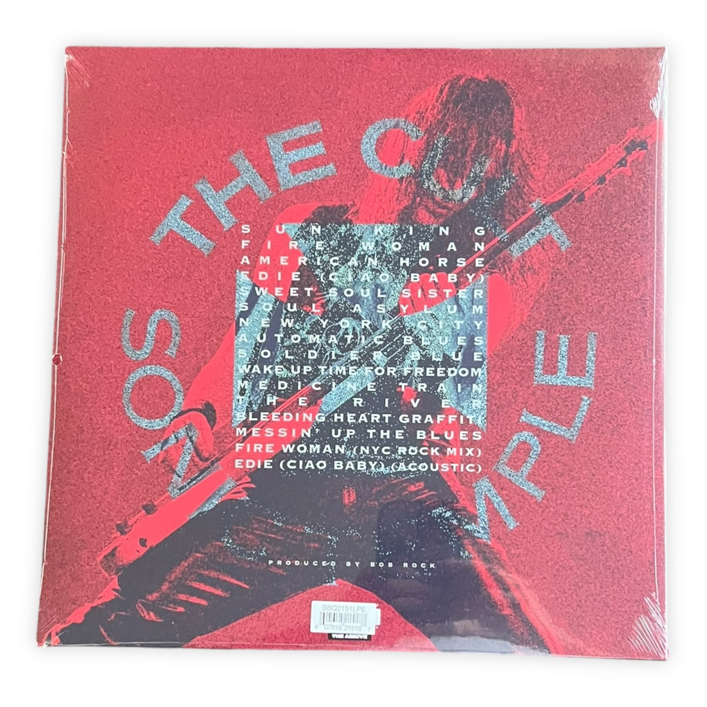 THE CULT - Sonic Temple - 30th ANNIVERSARY EDITION - TRANSLUCENT GREEN VINYL - LP VINYL - BRAND NEW