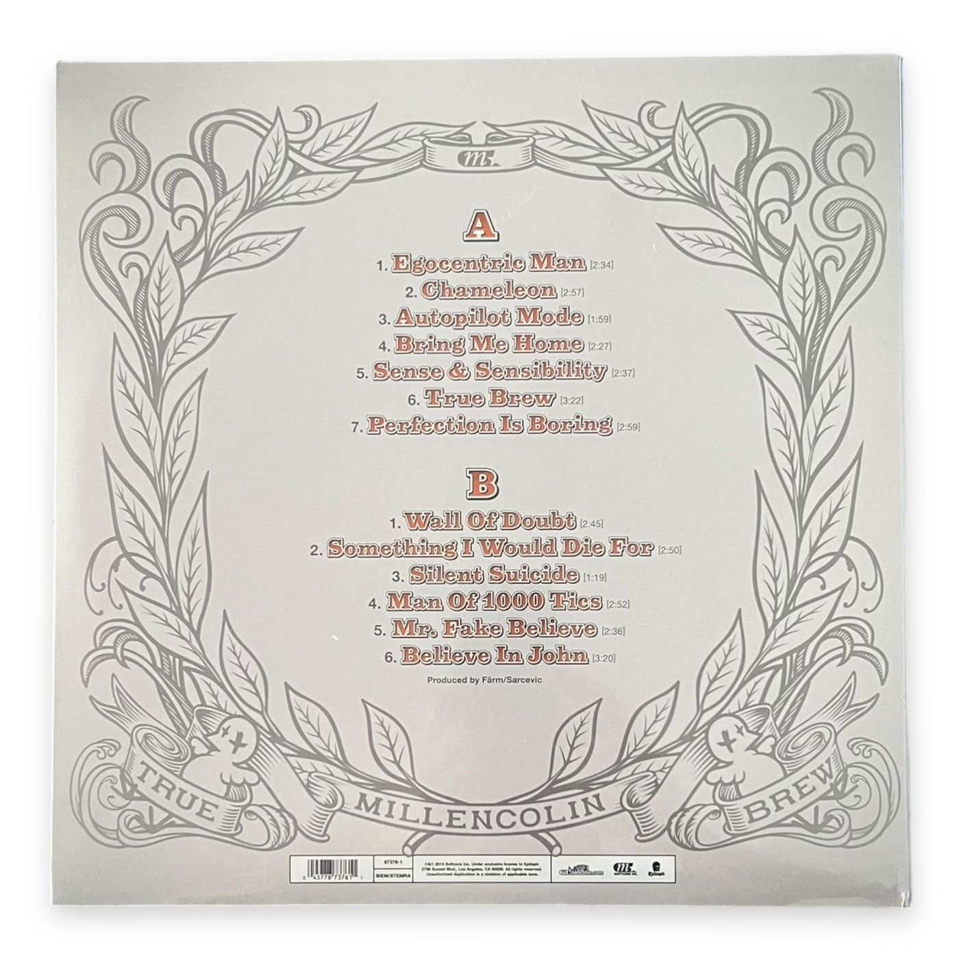 MILLENCOLIN - True Brew - LP VINYL - BRAND NEW