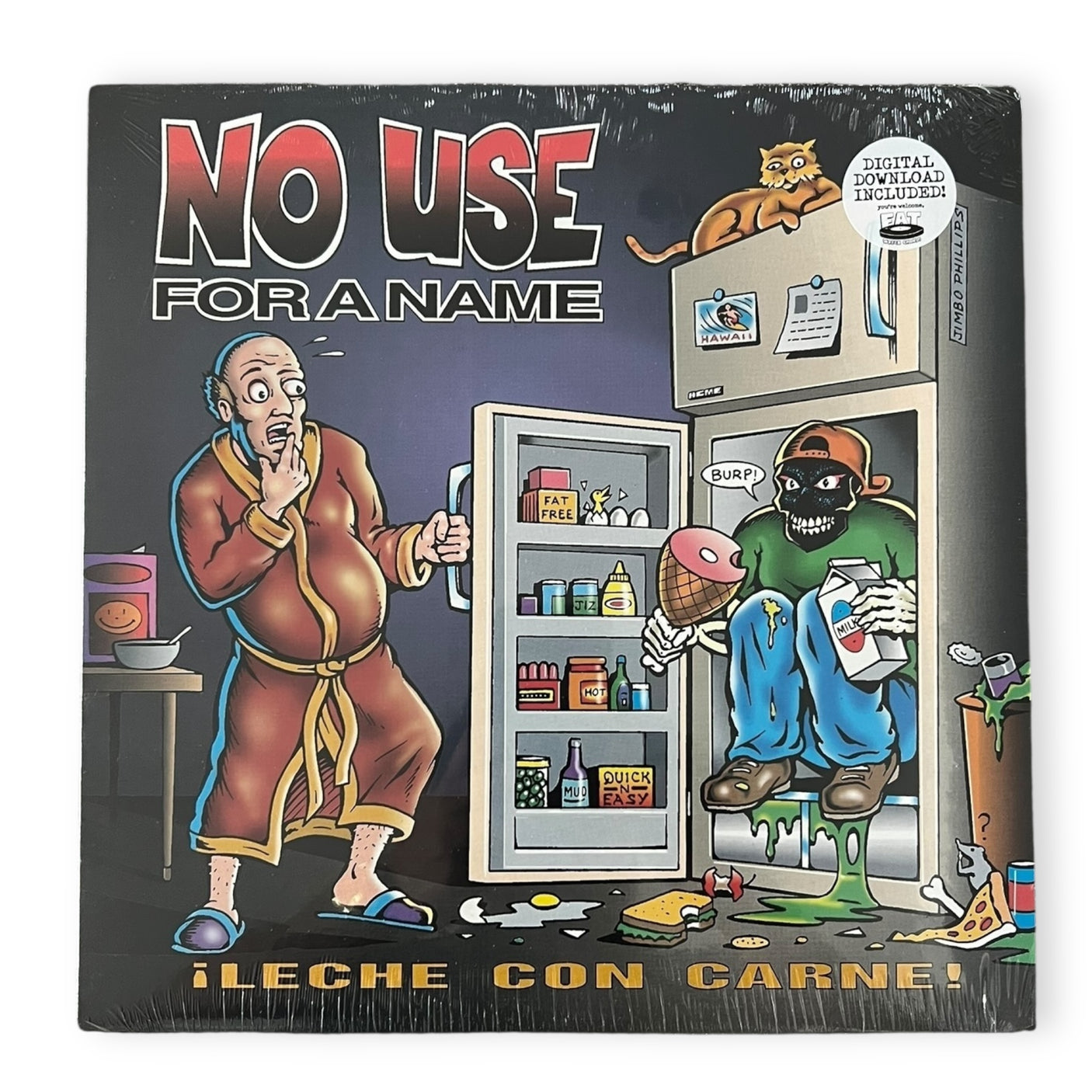 NO USE FOR A NAME - ¡Leche Con Carne! - REISSUE - LP VINYL - BRAND NEW